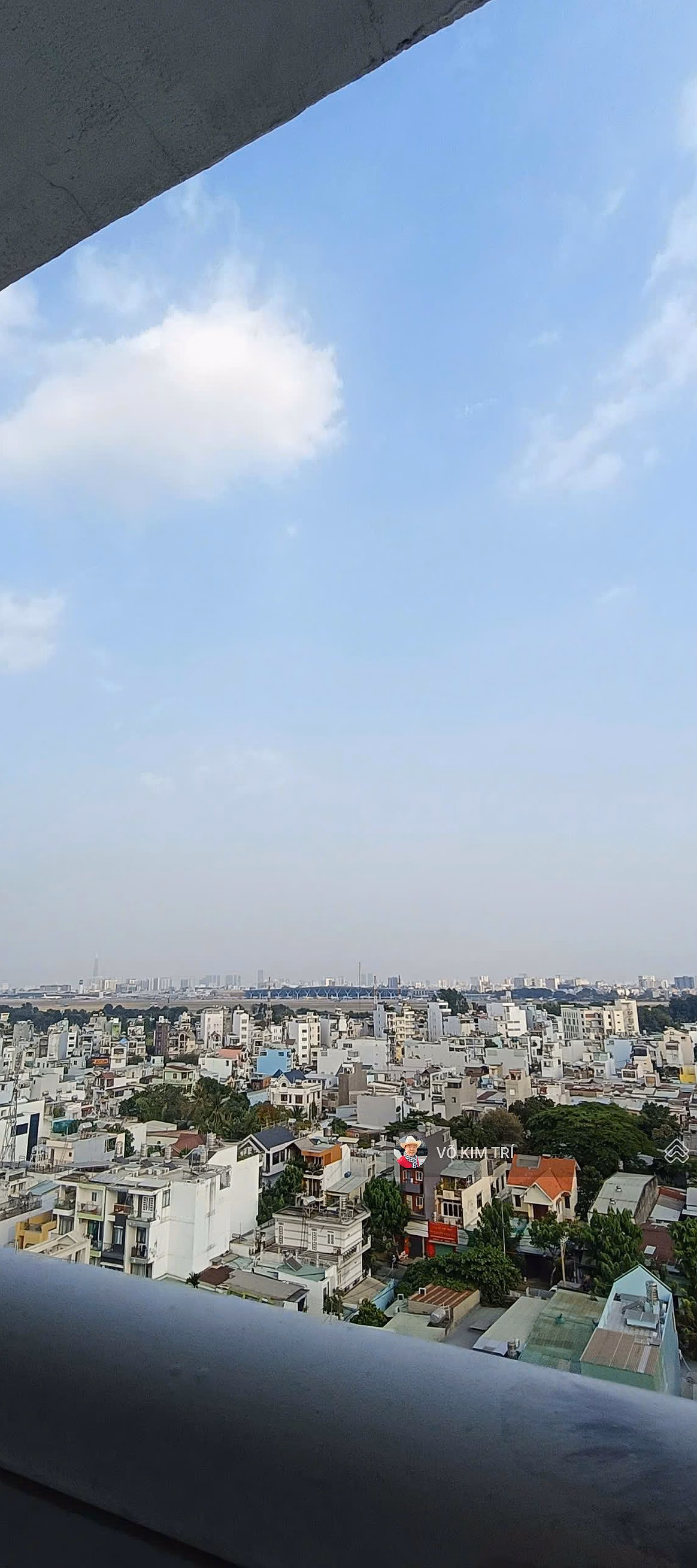 Tan Binh CC Hoang Bat Dat, 12th floor, airport view, 2 bedrooms, 2 bathrooms, price 2.5 billion