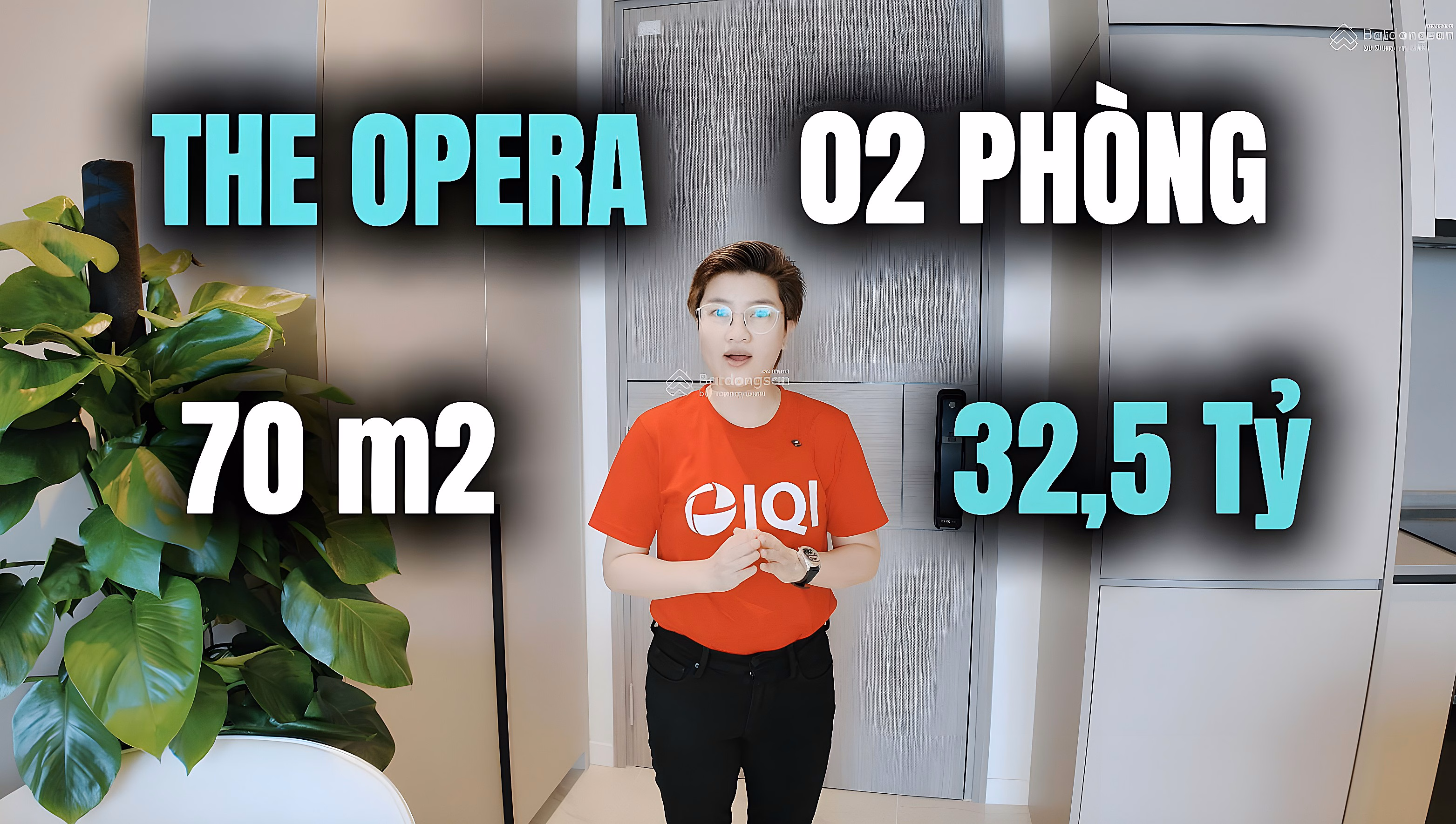 The Opera Metropole Thu Thiem 2-bedroom apartment 70 m2. Selling price 32.5 billion