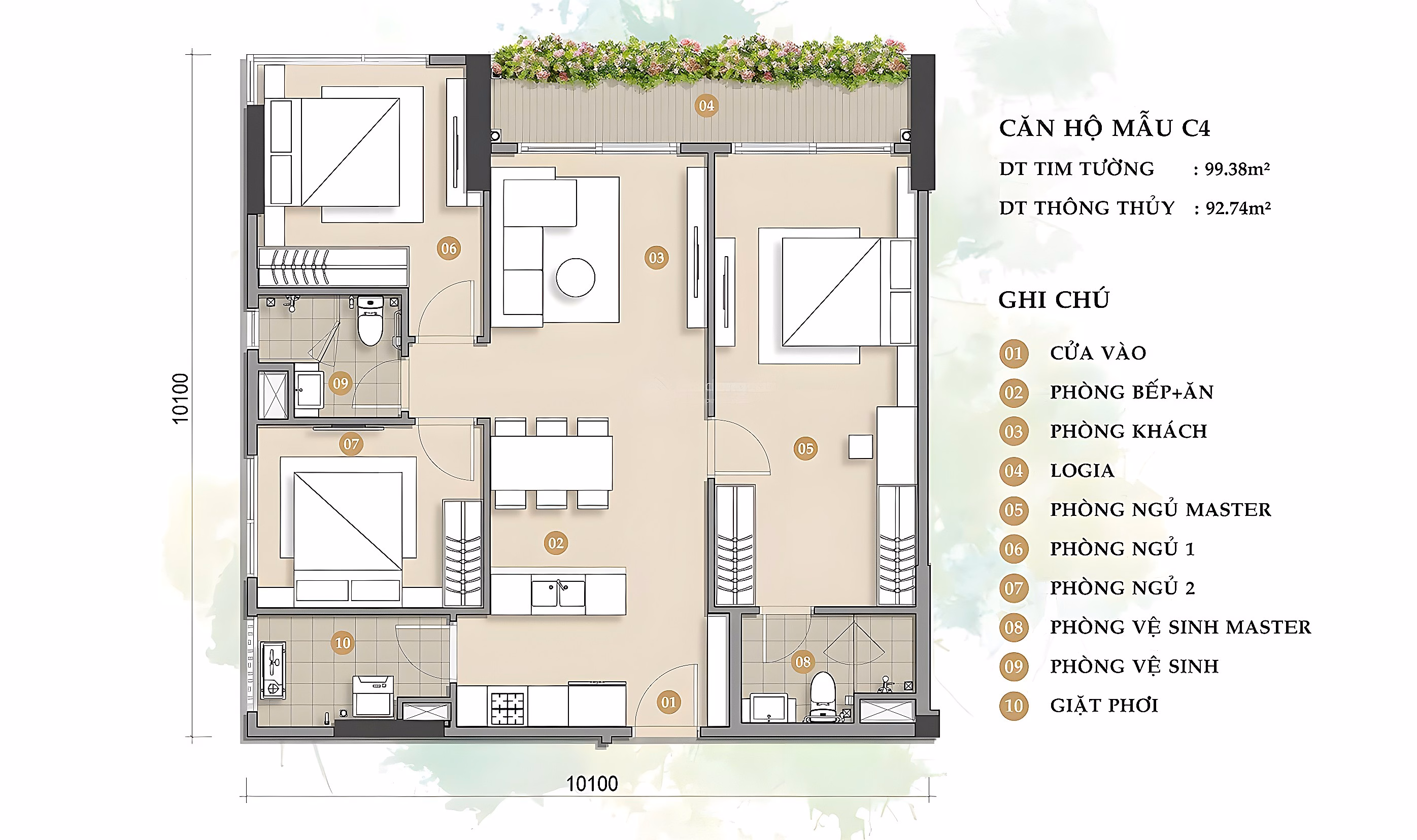 Shopping cart Trellia Cove - Mizuki Park Urban Area - 2 bedrooms 3 bedrooms direct to investor - extended payment 0.5%/month, deposit 15.5%