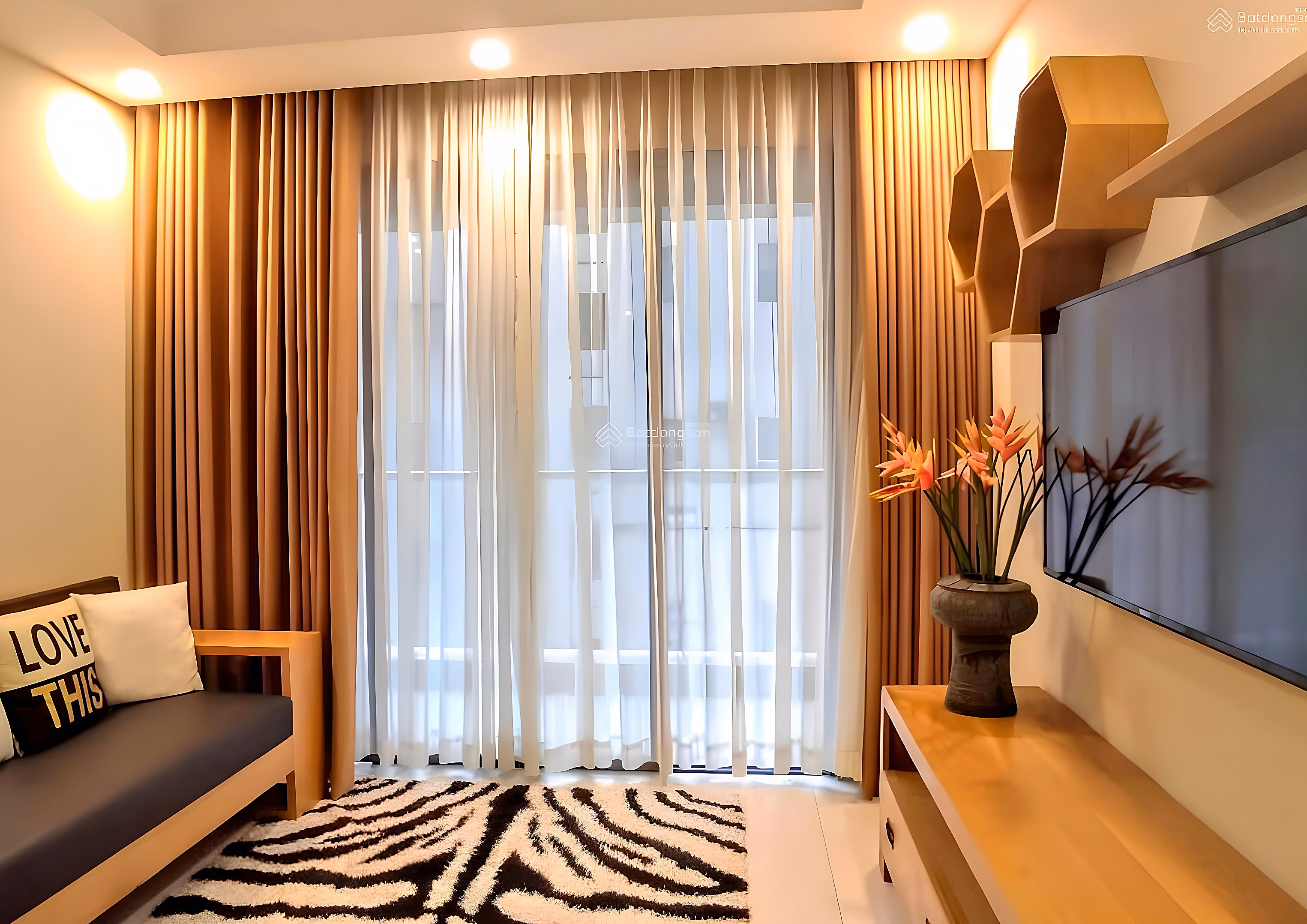 No Trang Long Apartment / 55m² / 2 bedrooms 2 bathrooms / Pay 1 billion / SHR / Rent 13 million/month / Price 2T200