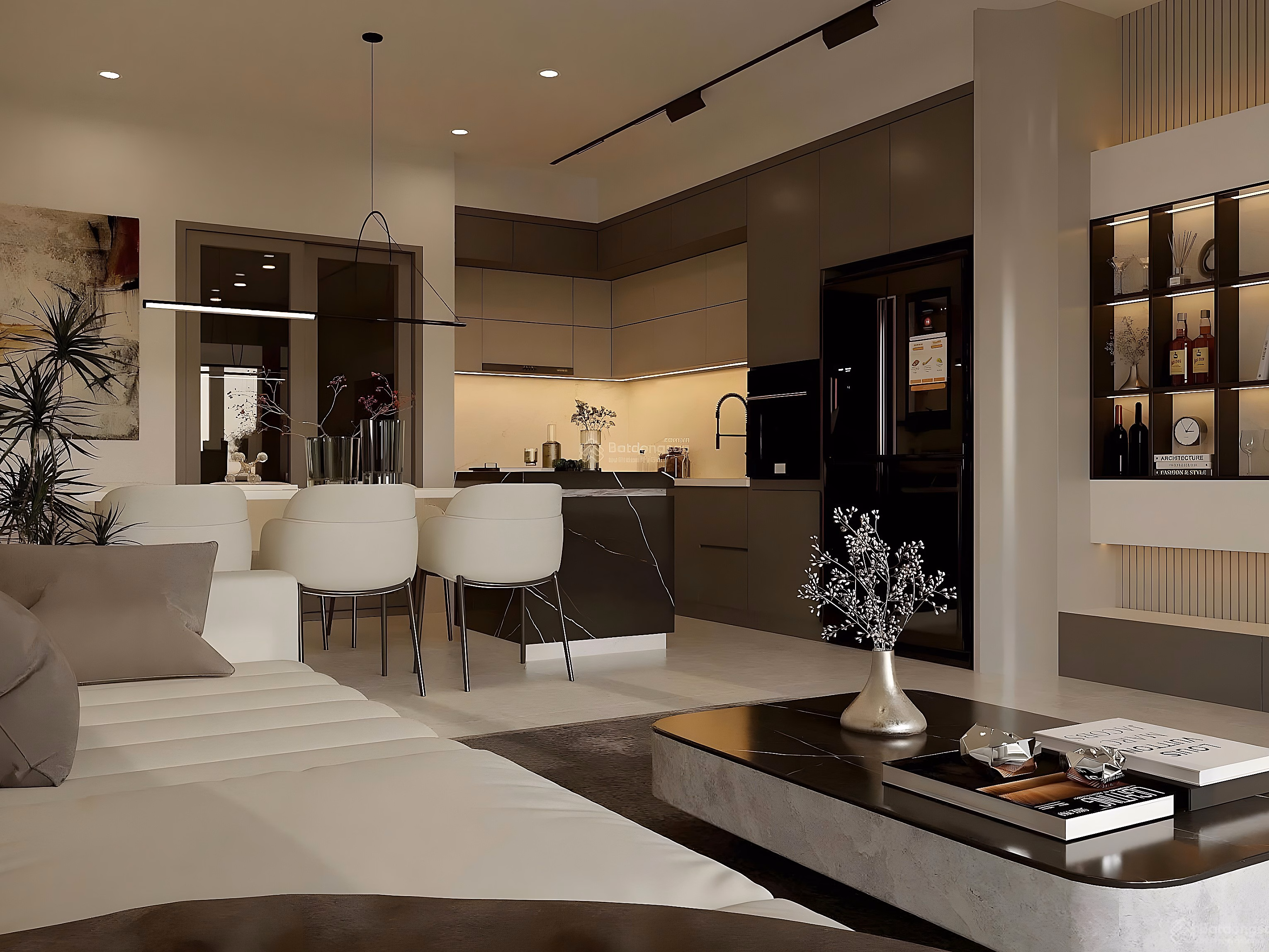Selling 2 bedroom, 2 bathroom apartment at Melody Residences, 4.2 billion, 69m2, Tan Phu, new house with excellent beautiful interior