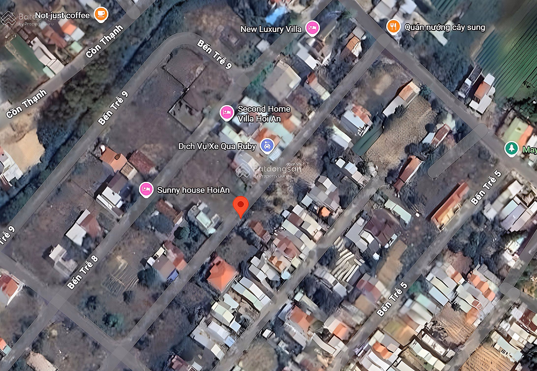 200m² land lot on Ben Te 7 street, suitable for building a villa at a very good price