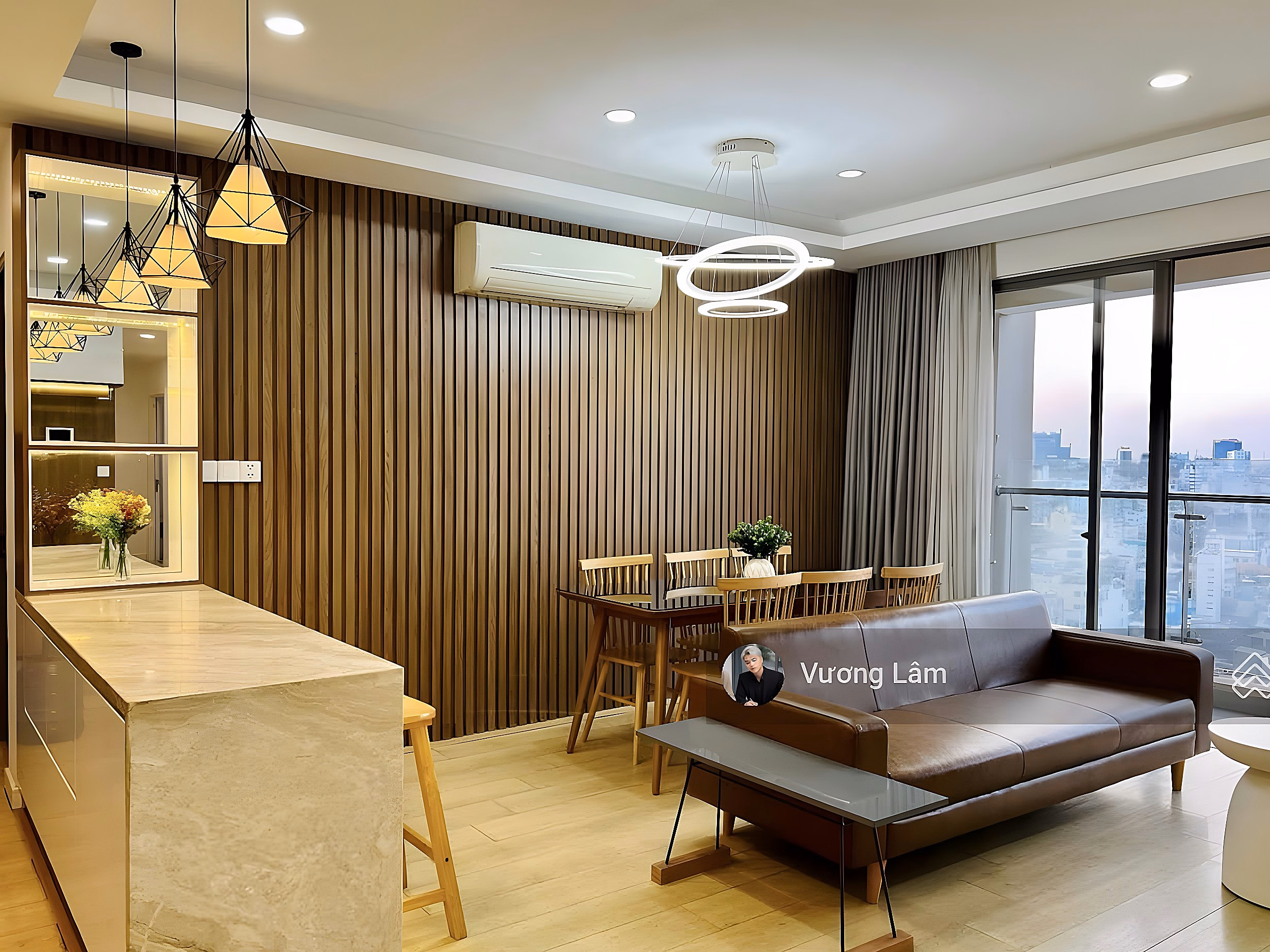 Phuc Yen CC apartment for sale, 5 billion, good price, 90m², 2 bedrooms, 2 bathrooms, fully furnished - beautiful house - new - clear view