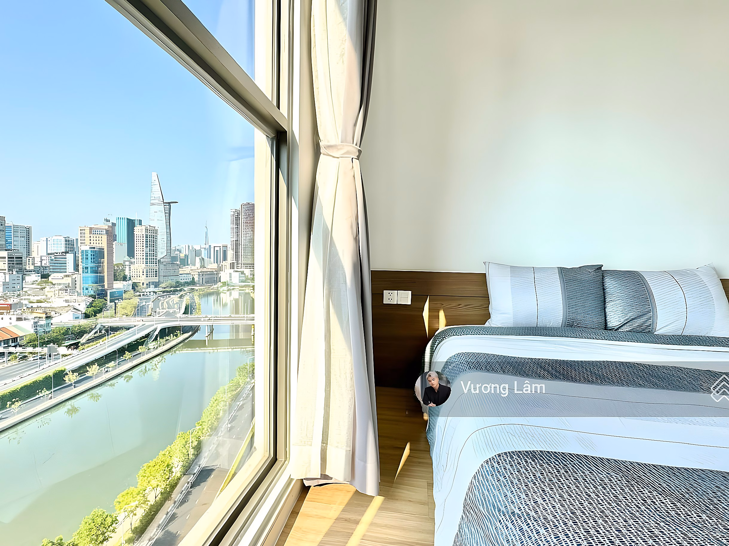 Phuc Yen CC apartment for sale, 5 billion, good price, 90m², 2 bedrooms, 2 bathrooms, fully furnished - beautiful house - new - clear view