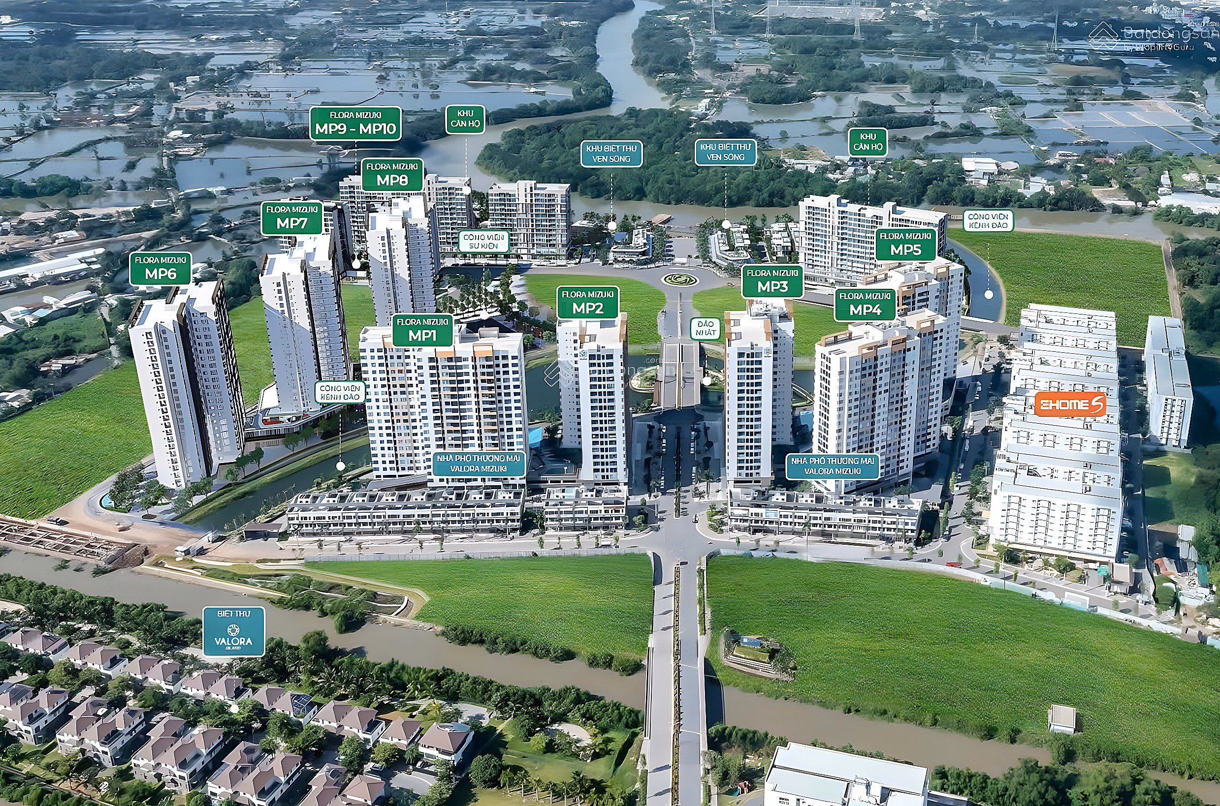Trellia Cove Shopping Cart Directly Investor 2 bedrooms 61m2 only 4 billion - payment according to schedule 0.5%/month, deposit 15.5%