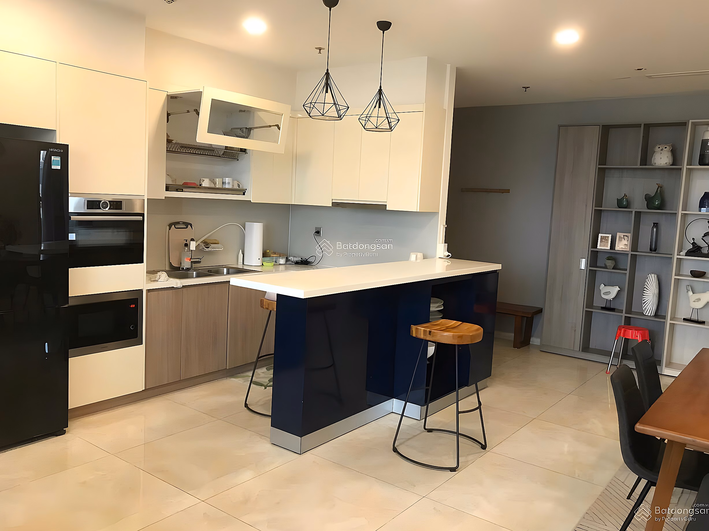 Vinhomes Golden River Aqua 3 apartment for sale - 119m² - Fully furnished - River view - Pink book