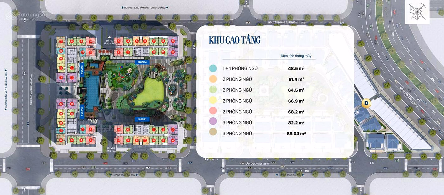 Selling CH Victoria Village 52m2 2 bedrooms 1 bathroom view Truong Van Bang street for 6.3 billion in Thanh My Loi District 2 HCM