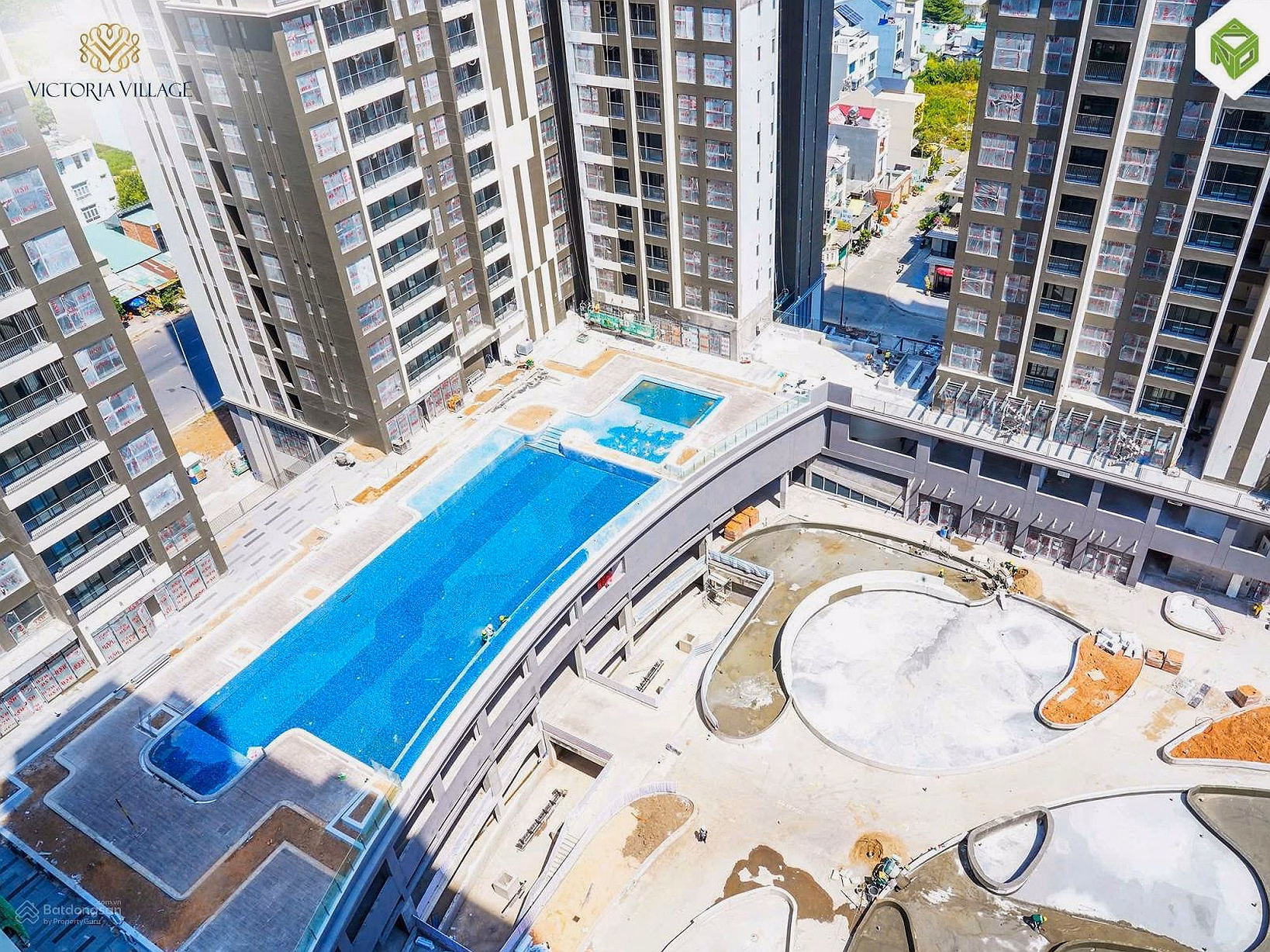 3 bedroom corner apartment with resort view at Victoria Village priced at only 8.3 billion, specializing in hunting for beautiful goods