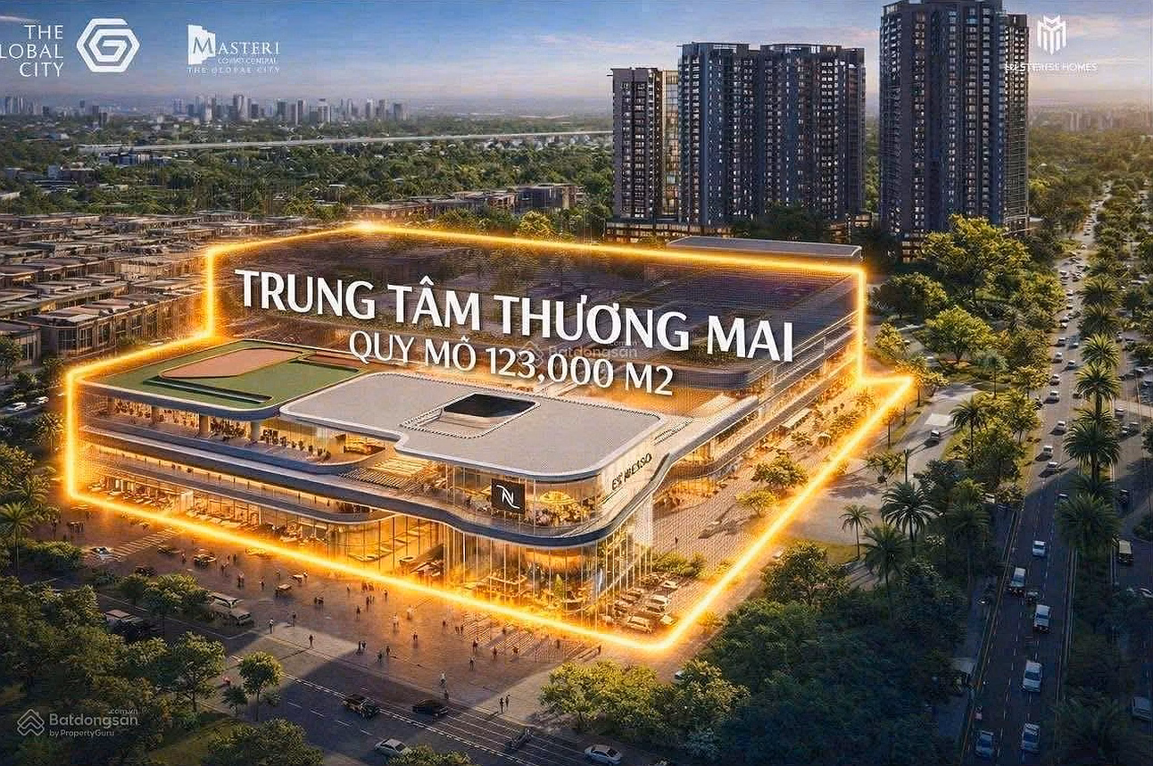 The Global City - Only 2 billion, own a 2 bedroom-2 bathroom apartment. Contact Sam Thanh 0987 303 ***