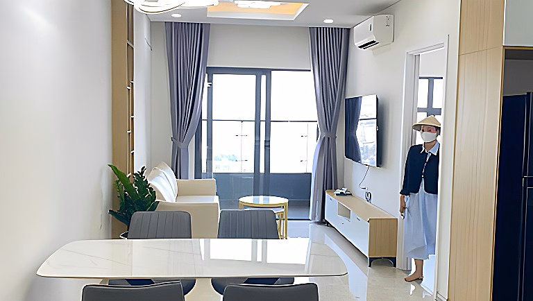 FPT Plaza 2 apartment for rent with super high floor view