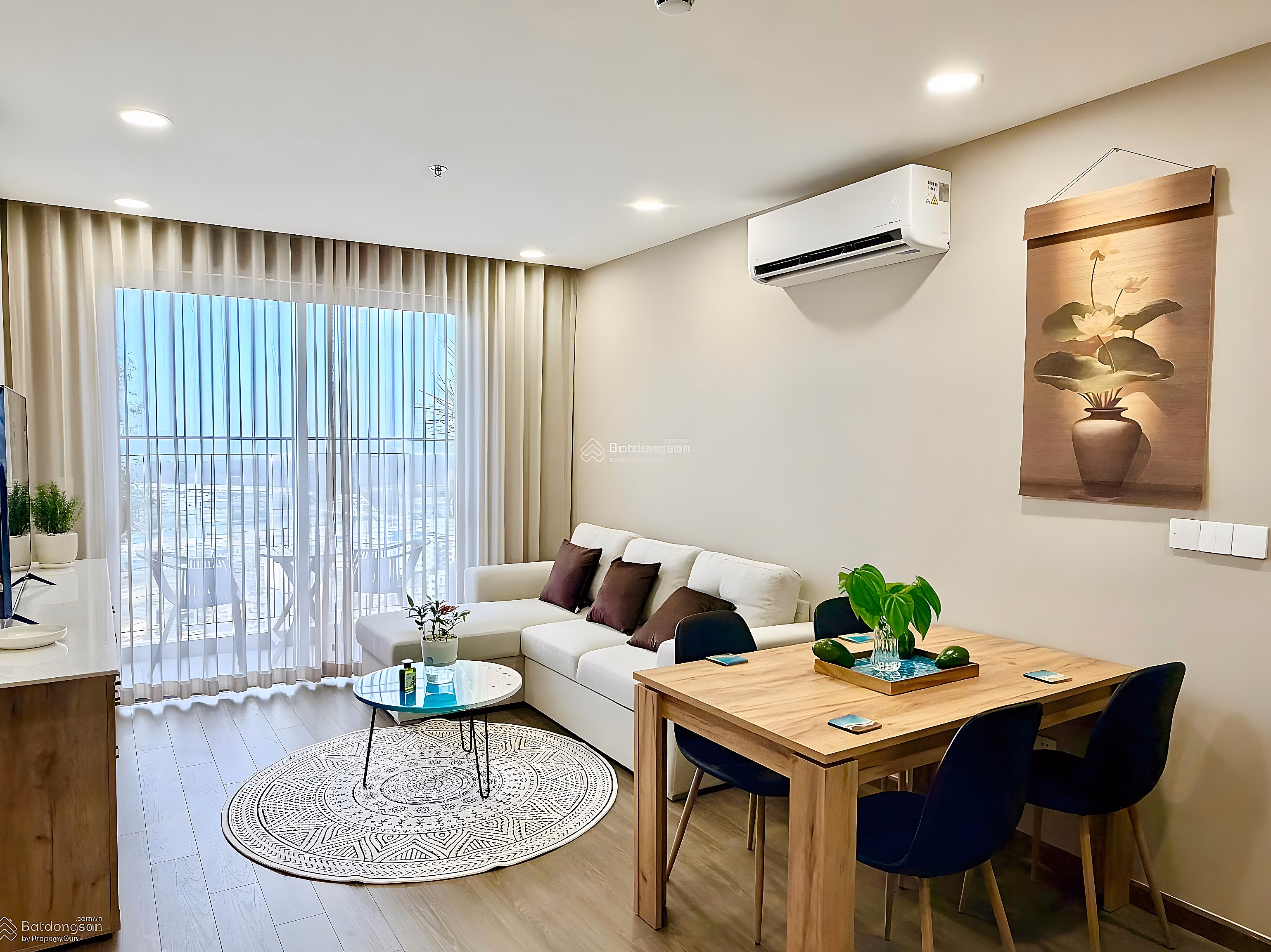 FPT Plaza 2 apartment for rent with super high floor view