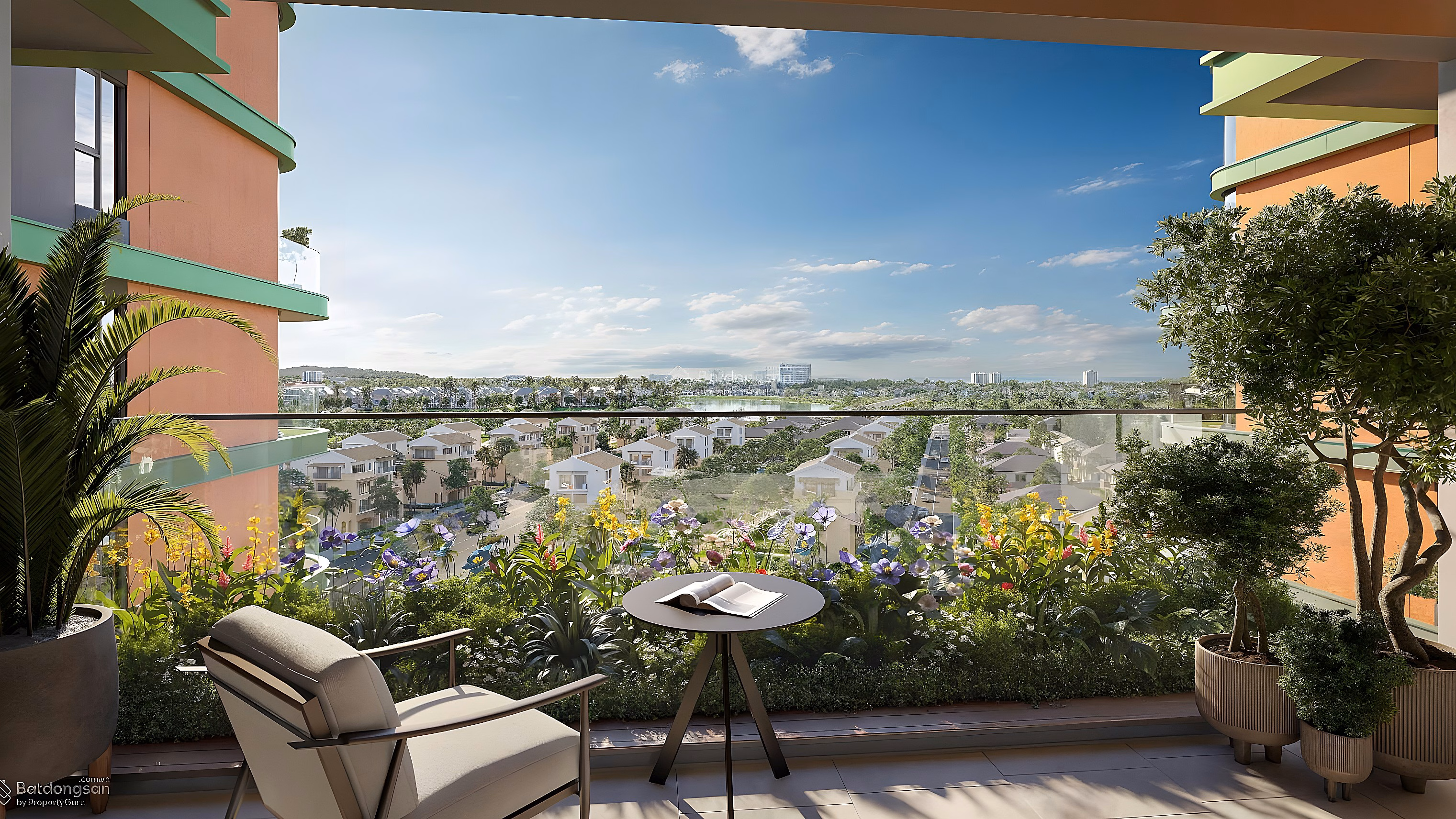 Exclusive 98.2m2 garden apartment priced at only 2.7 billion (including VAT and KPBT)