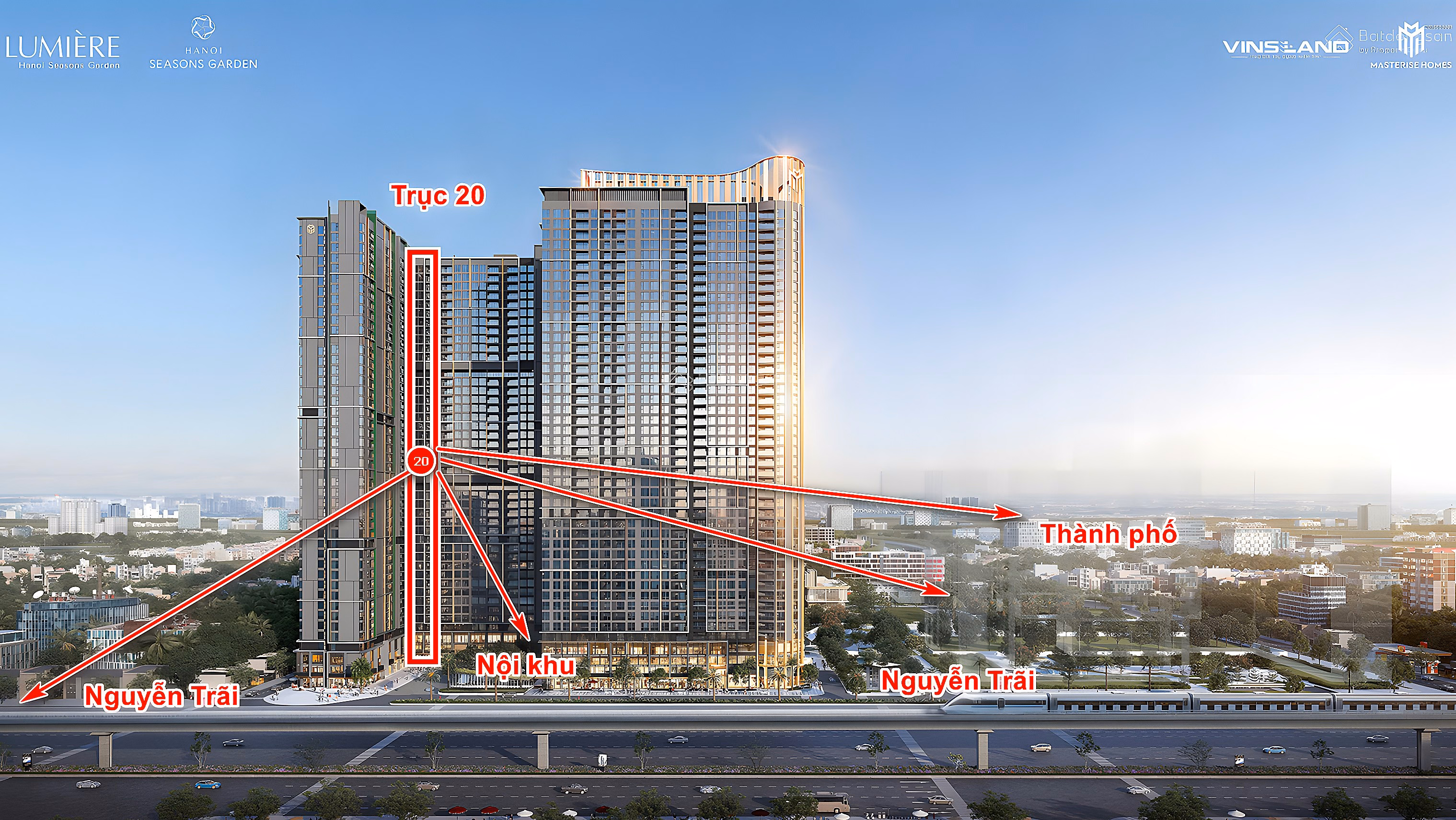 Only 120 million/m2-Miss 15A, 15, 01, 26, 08, 06, 18, 19-Best 3 Bedroom-2 Bedroom-1 Bedroom-VIP Hanoi Seasons Garden