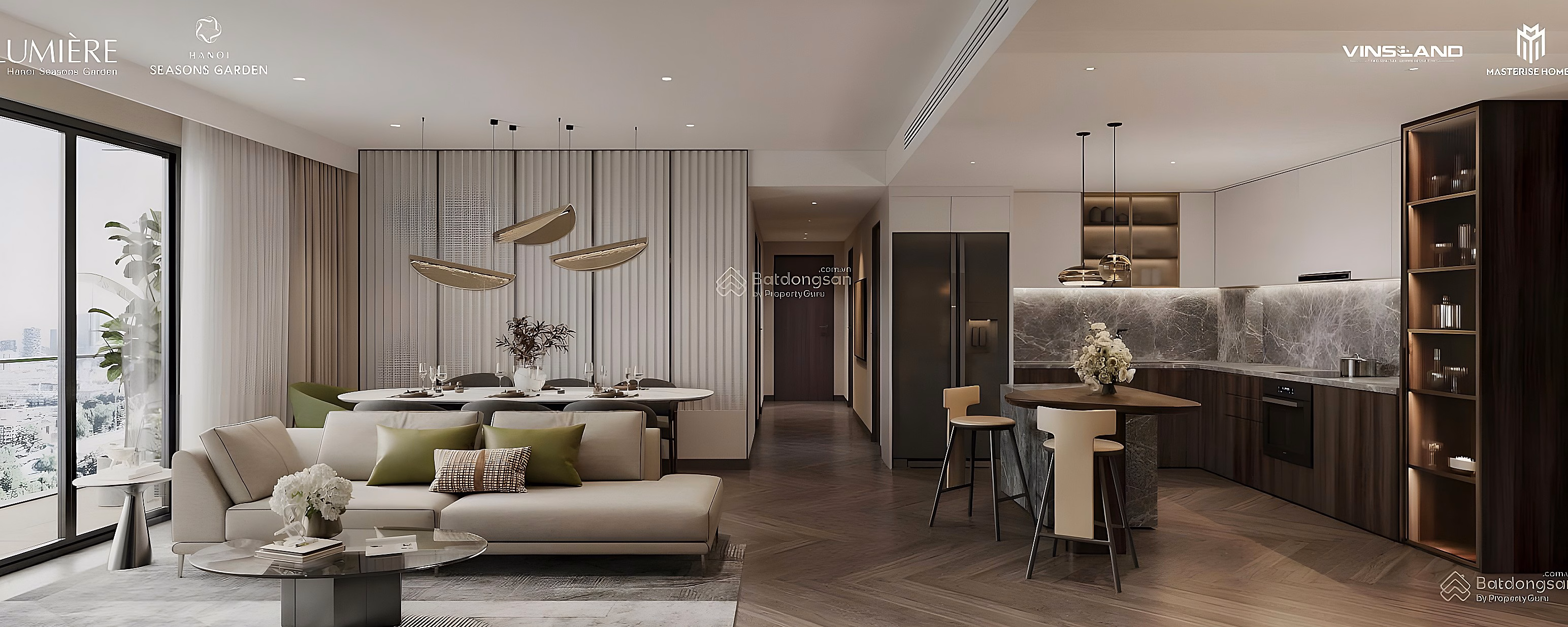 Only 120 million/m2-Miss 15A, 15, 01, 26, 08, 06, 18, 19-Best 3 Bedroom-2 Bedroom-1 Bedroom-VIP Hanoi Seasons Garden