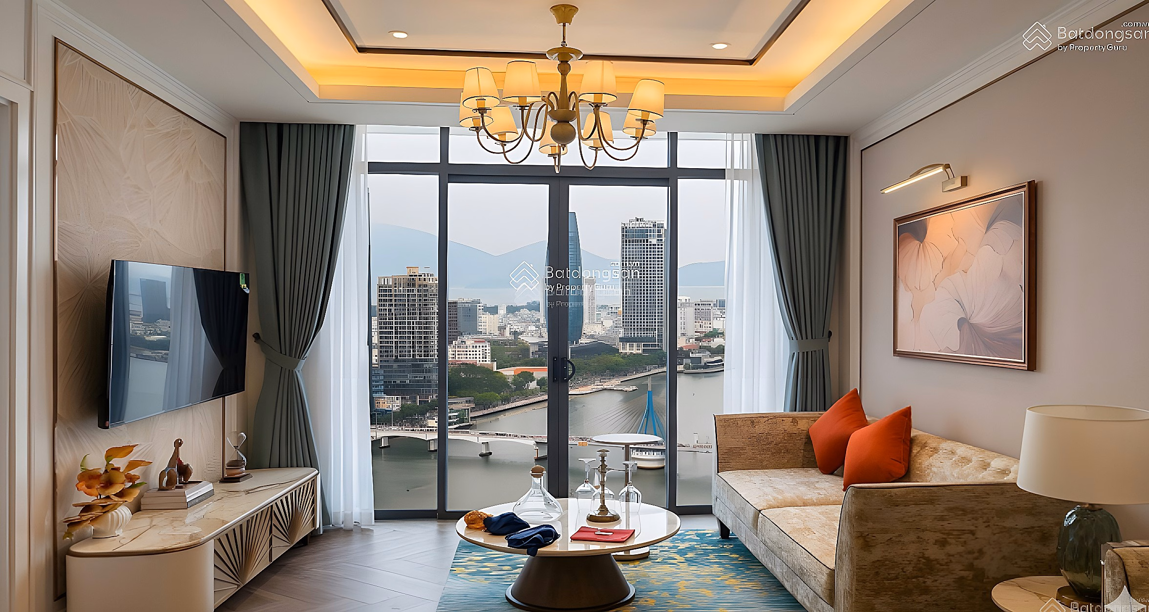 Rare beautiful apartment 2 bedrooms Capital Square Da Nang - price only 79 million/m2