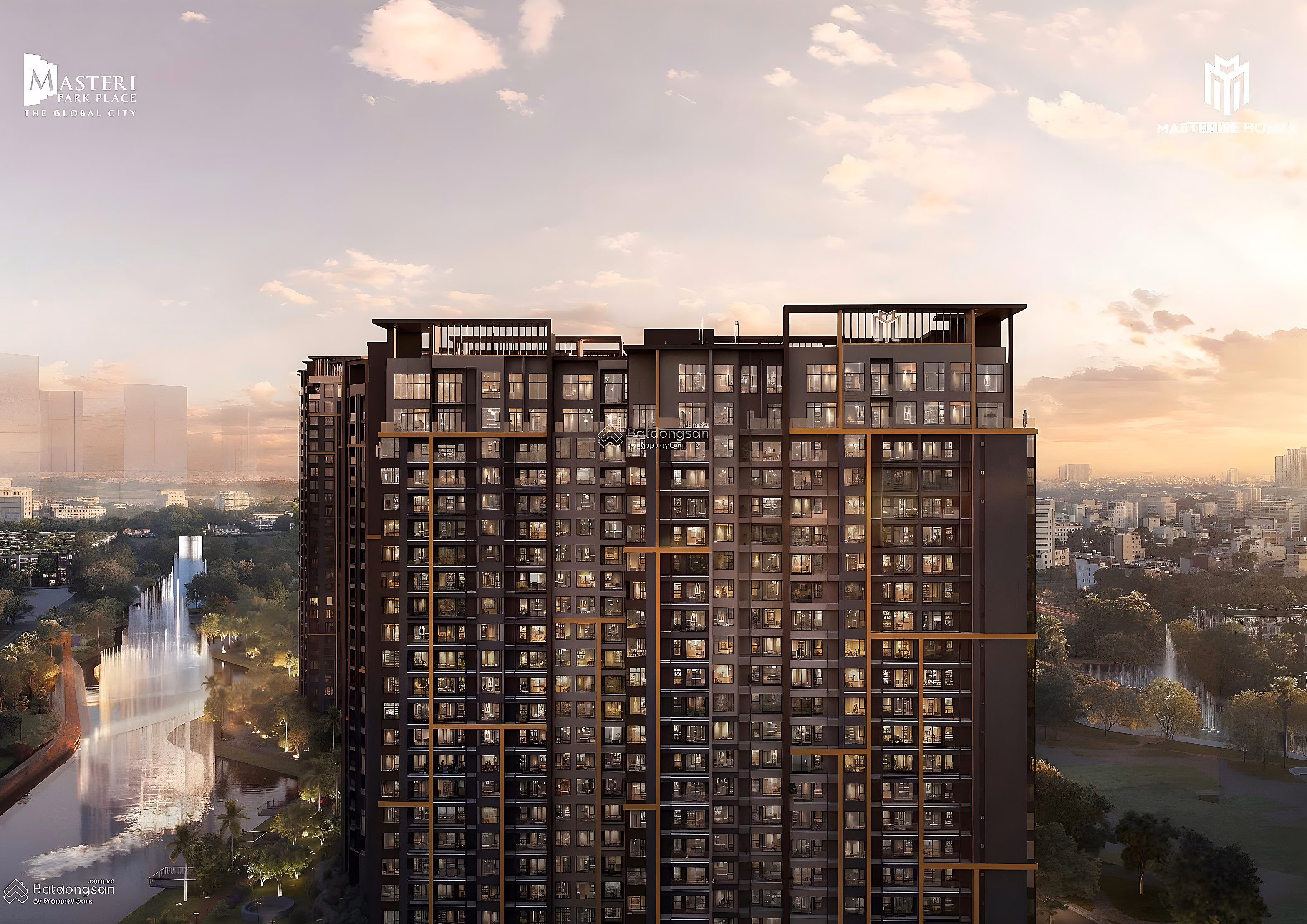 Only 2.6 billion to immediately own a 78m² 2-bedroom apartment in The Global City, loan support up to 48 months without interest