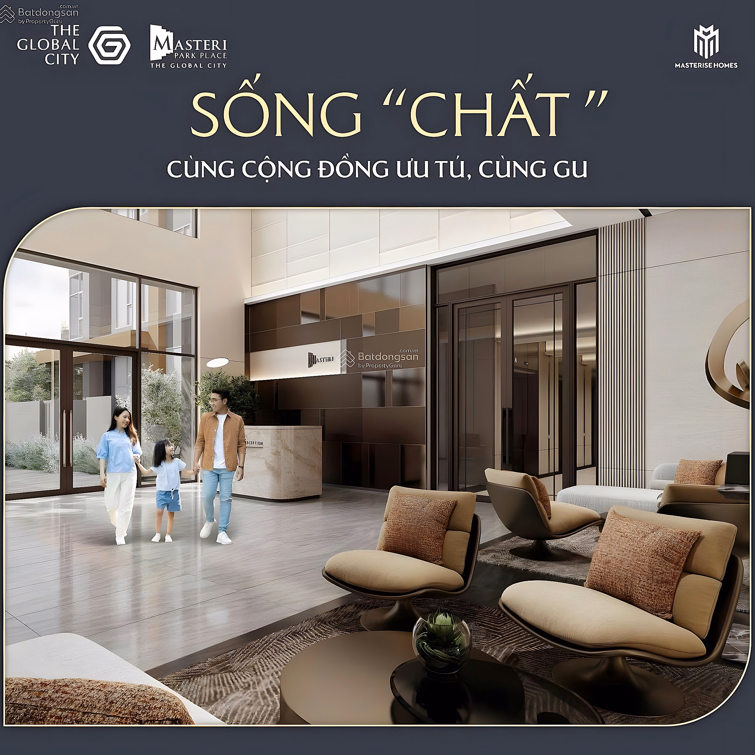 Only 2.6 billion to immediately own a 78m² 2-bedroom apartment in The Global City, loan support up to 48 months without interest