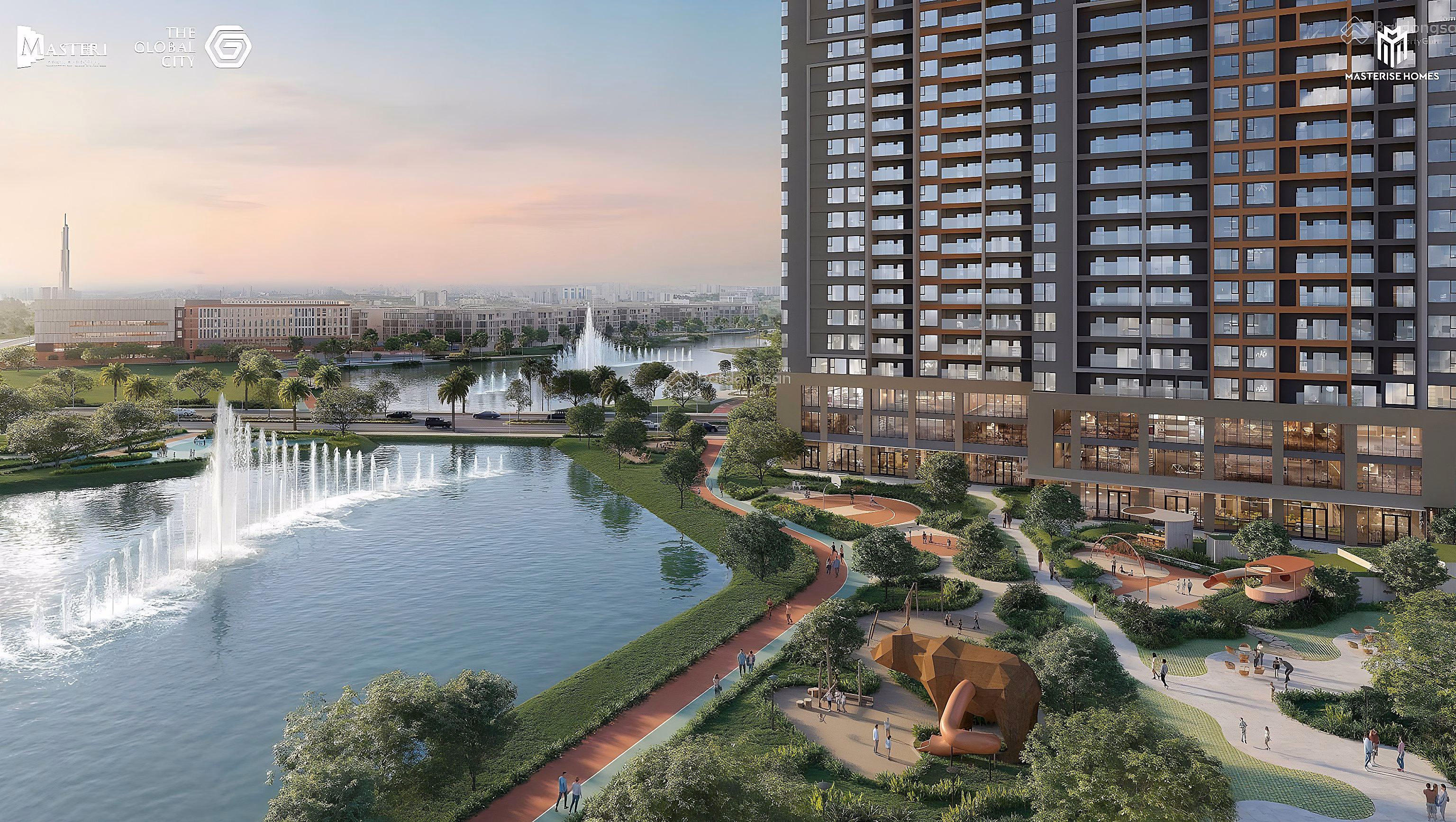 Only 2.6 billion to immediately own a 78m² 2-bedroom apartment in The Global City, loan support up to 48 months without interest