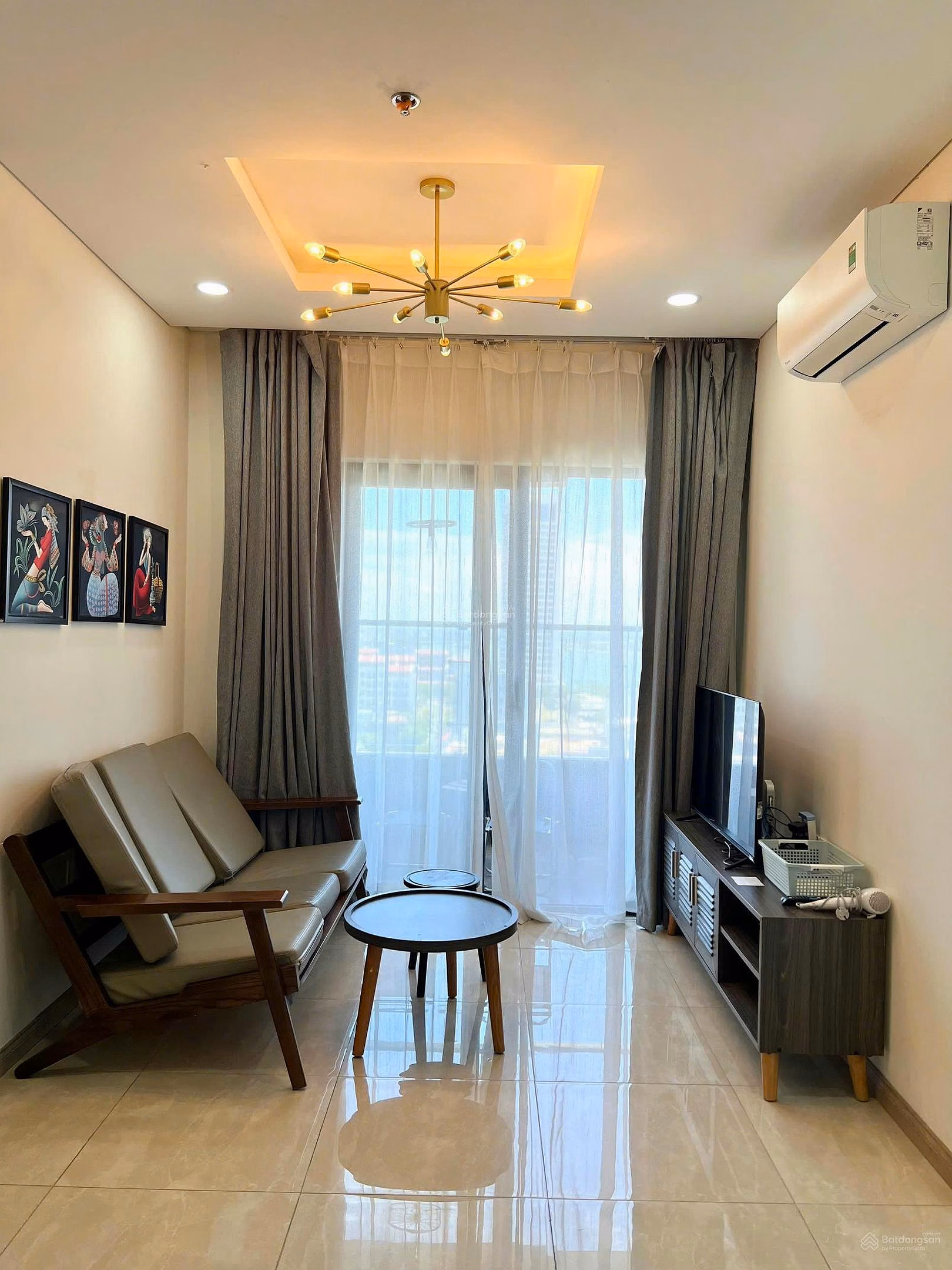 2 bedroom Monarchy apartment for rent, fully furnished, high floor, Han river view