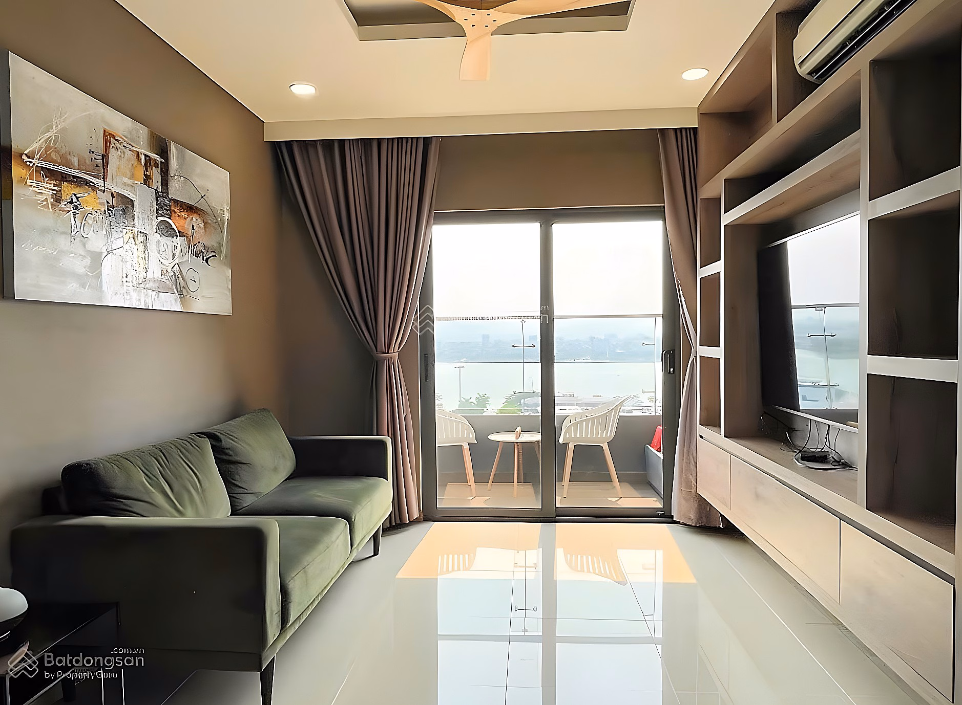 The Monarchy apartment for rent, 18 million, 79m2, 2 bedrooms, 2 bathrooms at An Trung 2, Son Tra, Da Nang
