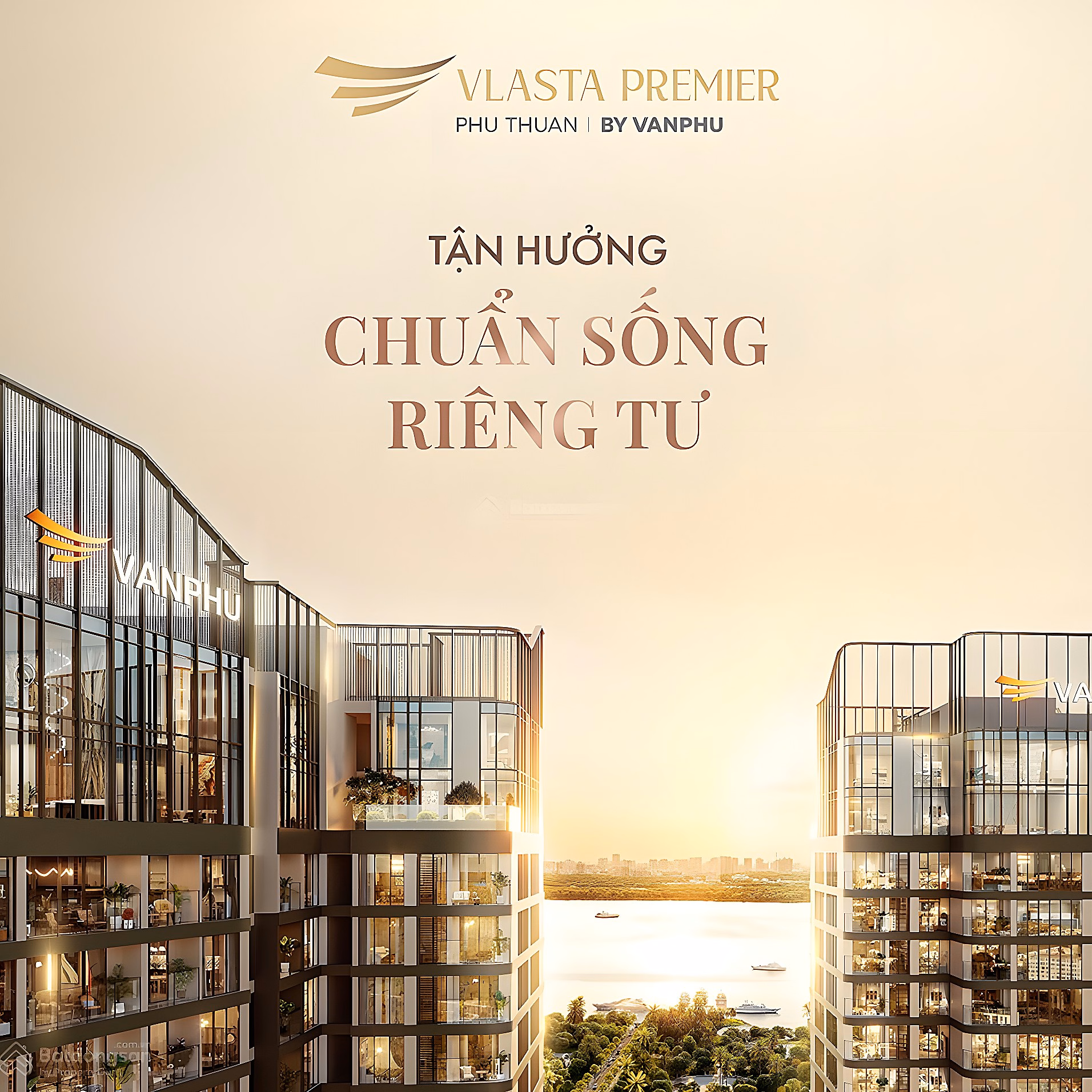 Open for sale phase 1 of Vlasta Premier District 7 | Only 900 million owns a riverside apartment, TT 20% until receiving the house