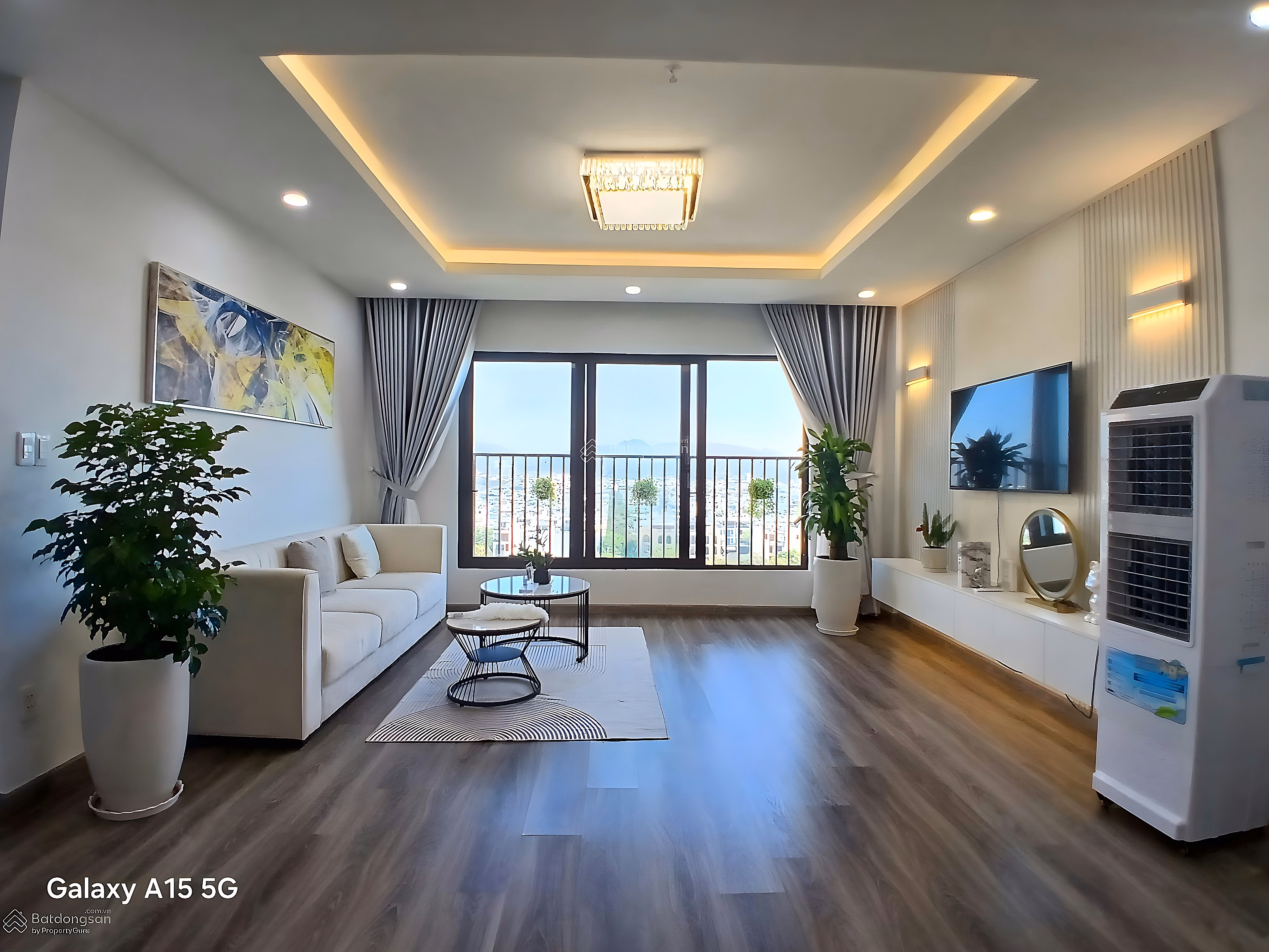 Owner for rent Corner apartment with area: 86m² (3 bedrooms) fully furnished, beautiful in CT2 building VCN Phuoc Gia 16 million.