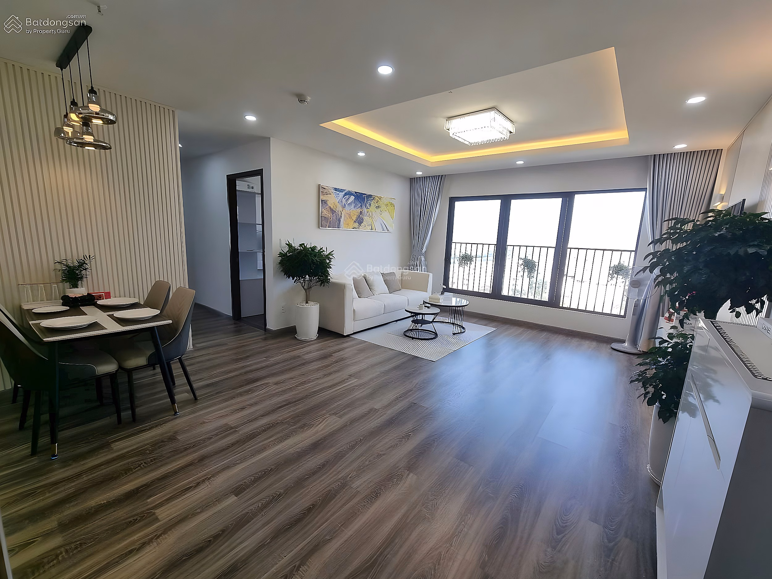 Owner for rent Corner apartment with area: 86m² (3 bedrooms) fully furnished, beautiful in CT2 building VCN Phuoc Gia 16 million
