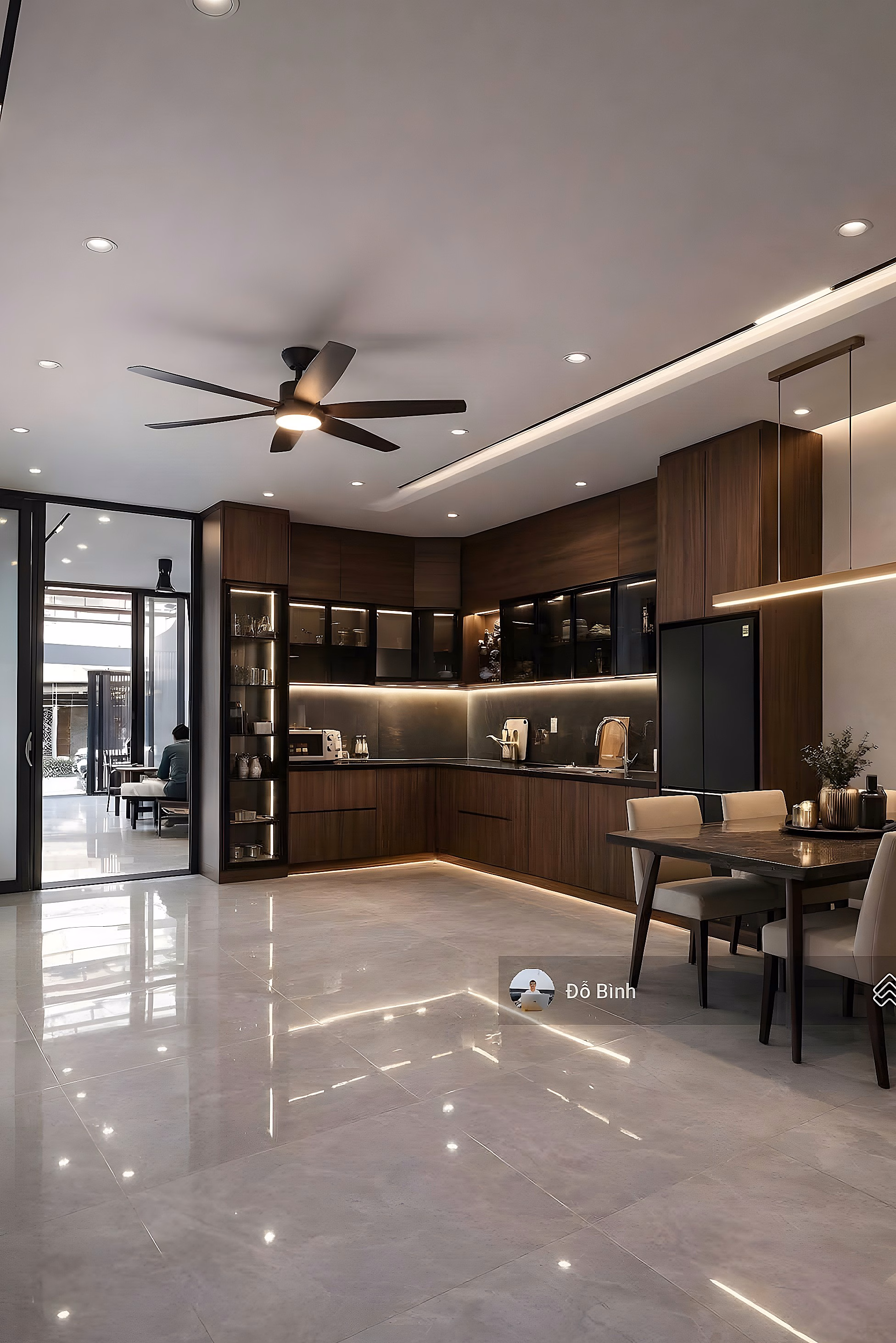Newly built house for rent: Phong Bac Street - Fully furnished