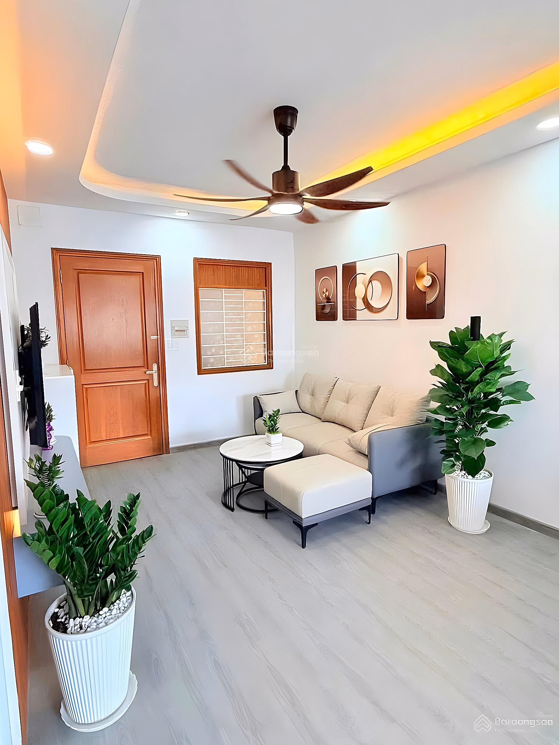 CT6A Vinh Diem Trung apartment with 2 bedrooms has a window on the 7th floor with internal view for only 2 billion 430 million