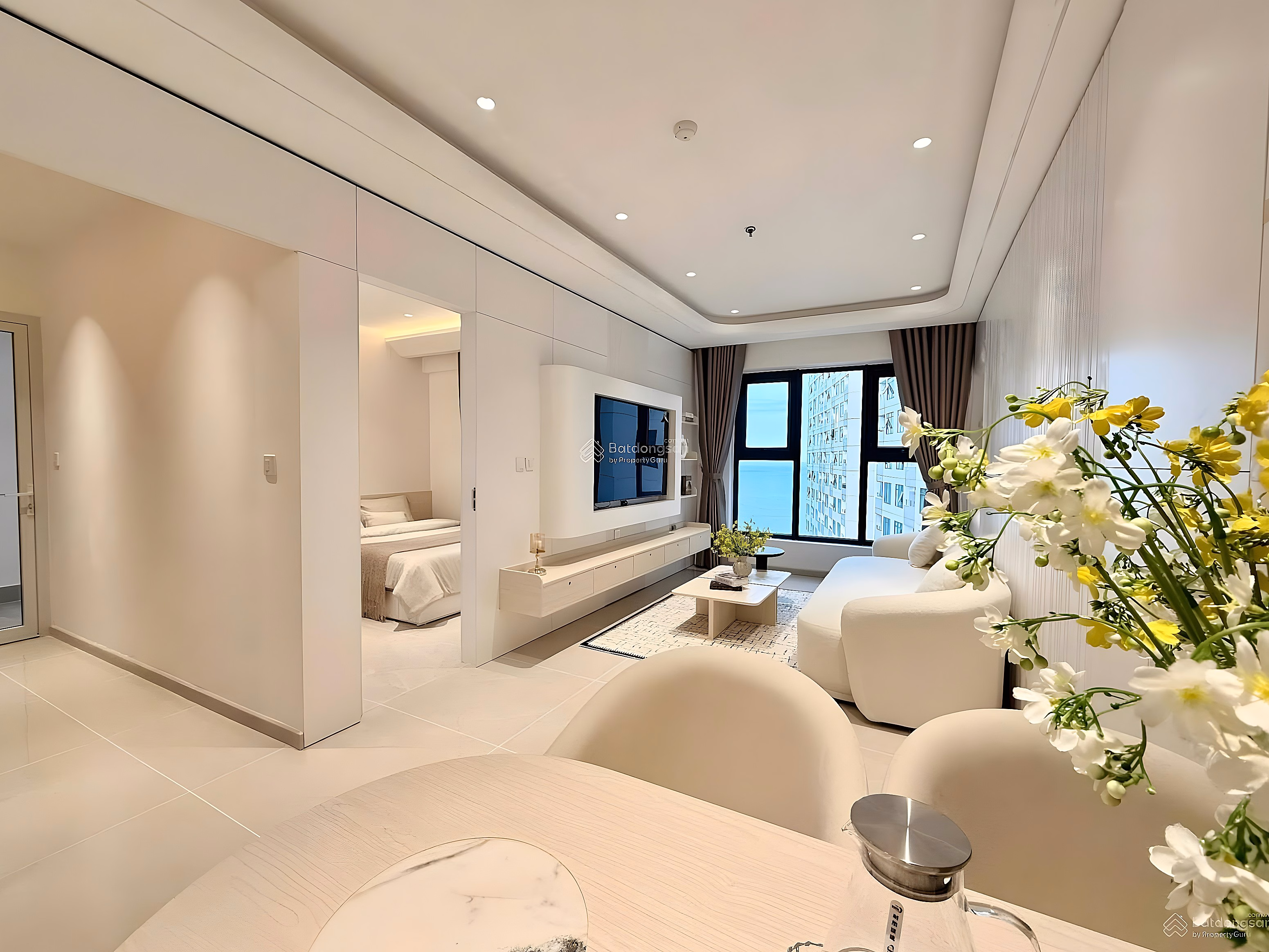 OC3 Muong Thanh Vien Trieu apartment 2 bedrooms 2 bathrooms, 34th floor, area 75m2, price 4 billion 190 million