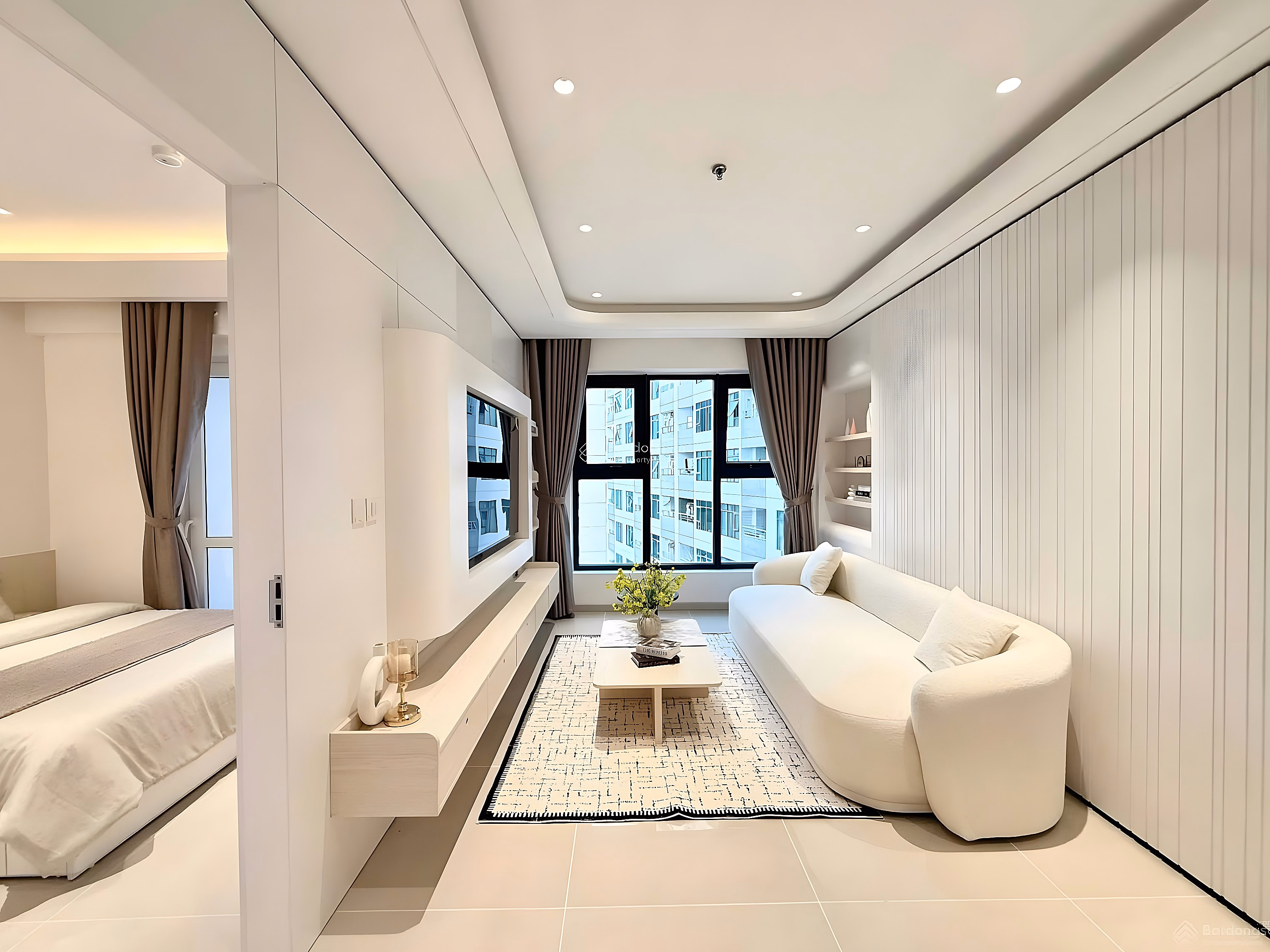 OC3 Muong Thanh Vien Trieu apartment 2 bedrooms 2 bathrooms, 34th floor, area 75m2, price 4 billion 190 million