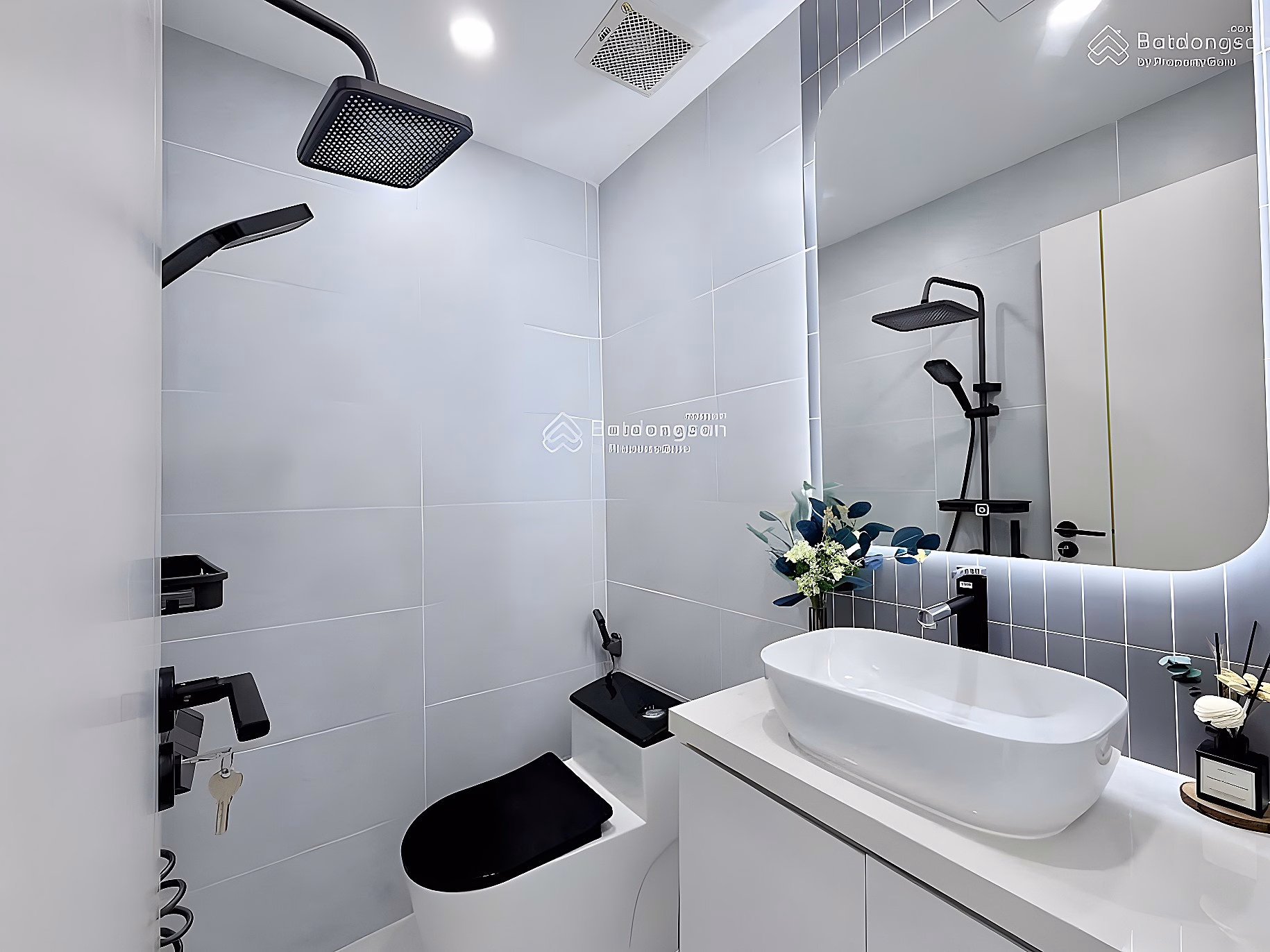 OC2B Muong Thanh Vien Trieu apartment 2 bedrooms 2 bathrooms, 12A floor, internal view, price 3 billion 880 million