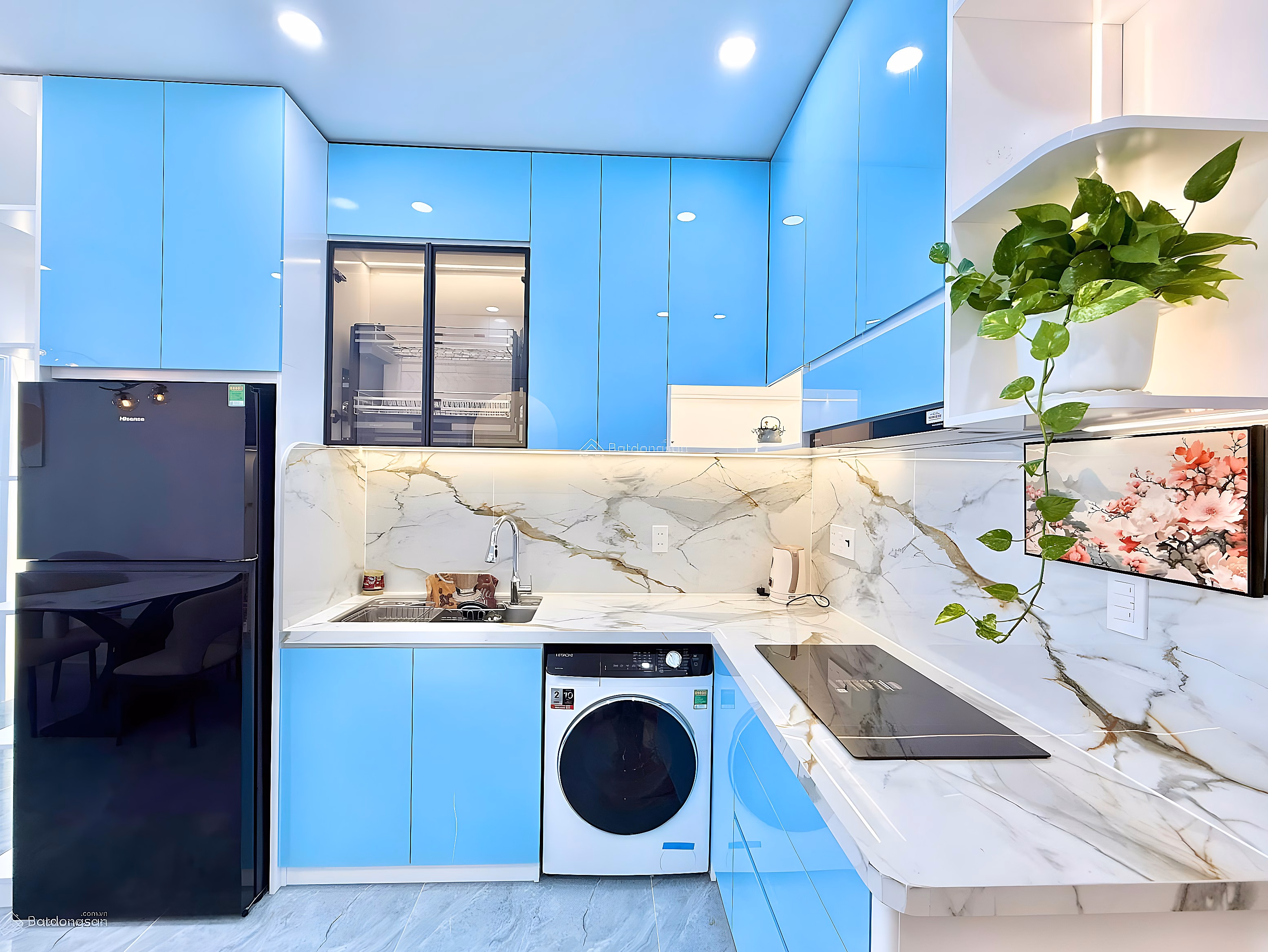 Ocean view apartment OC1A Muong Thanh Vien Trieu 2 bedrooms 11th floor price only 3 billion 590 million