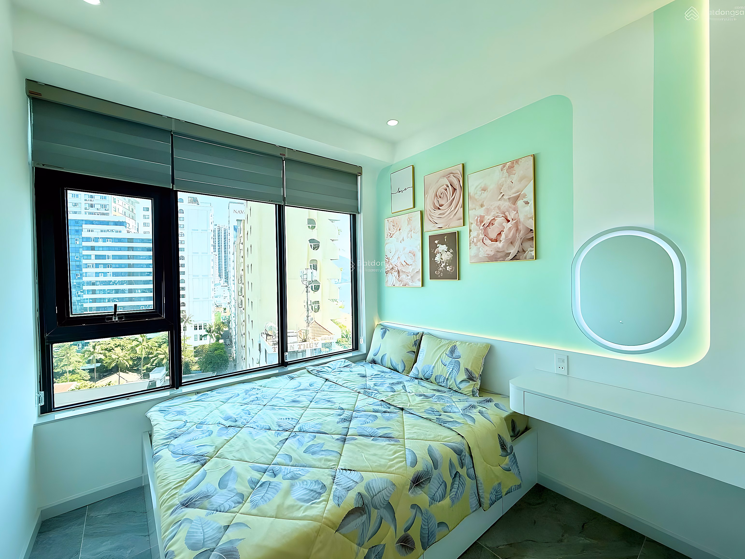 Ocean view apartment OC1A Muong Thanh Vien Trieu 2 bedrooms 11th floor price only 3 billion 590 million