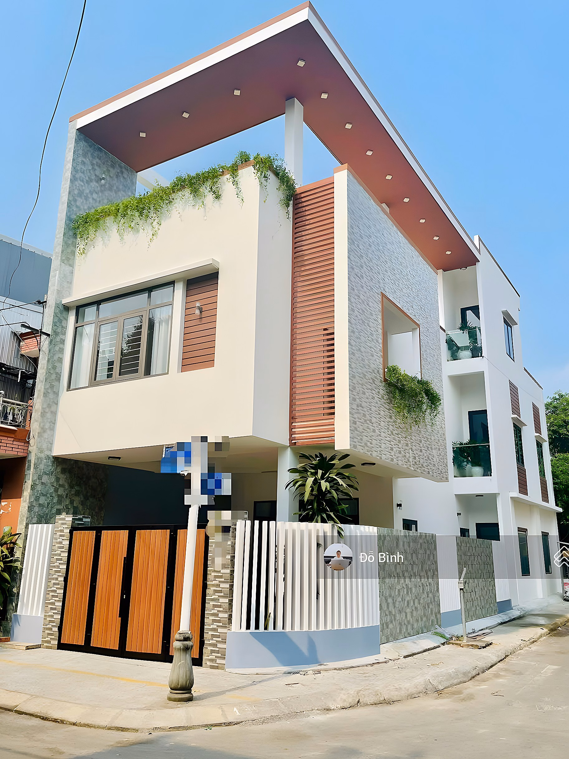 House for rent with 2 frontages: Chau Thuong Van Street - Beautiful new