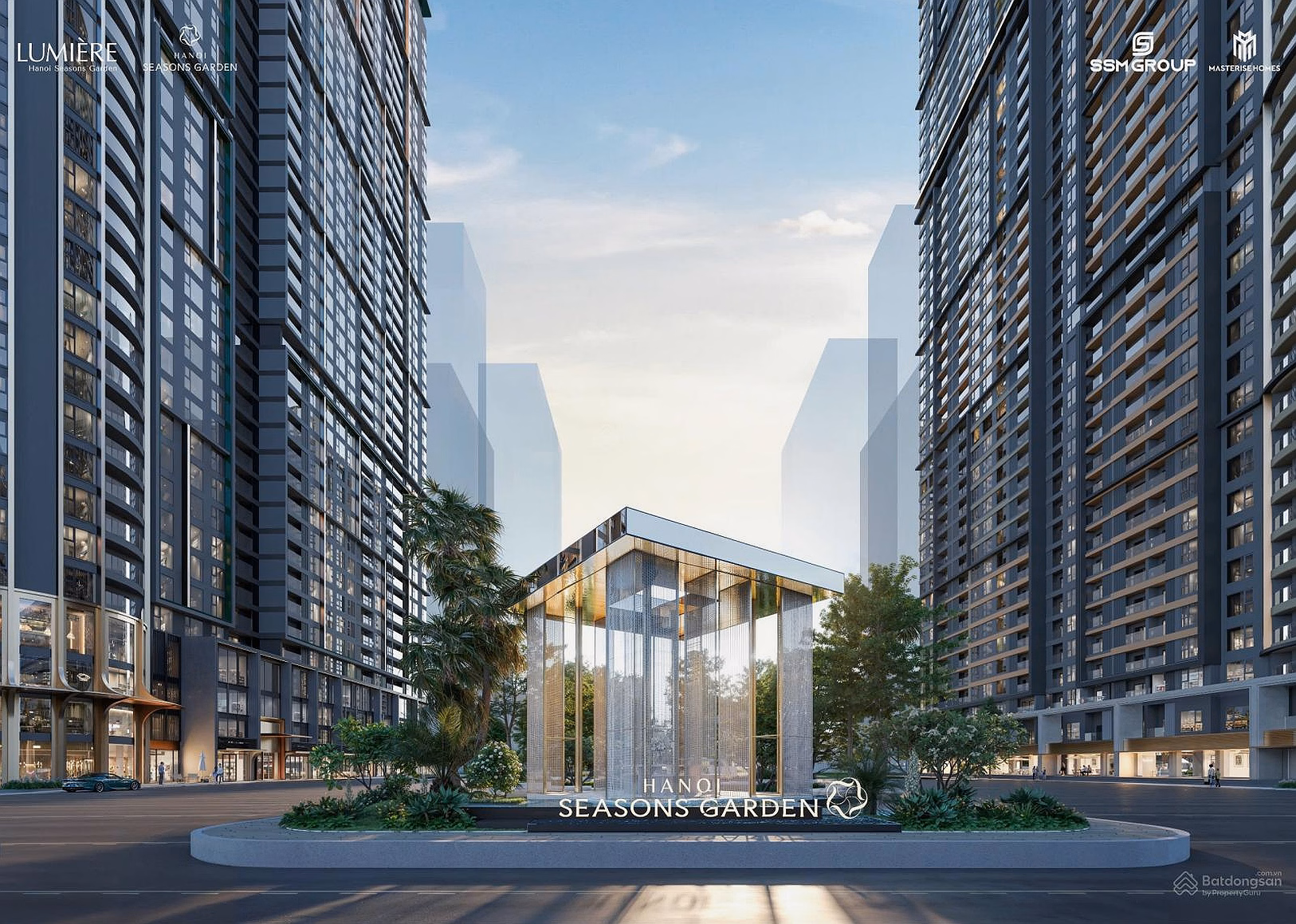 Available stock of foreign exchange goods priced from only 120-150 million/m2 with view inside the park area