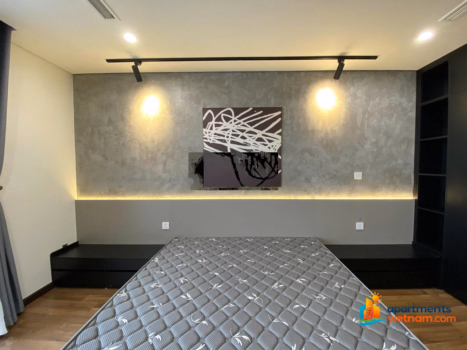 3-bedroom corner apartment for rent, 108m² - Beautiful interior, exactly like the photo. Tuan specializes in Mipec Rubik