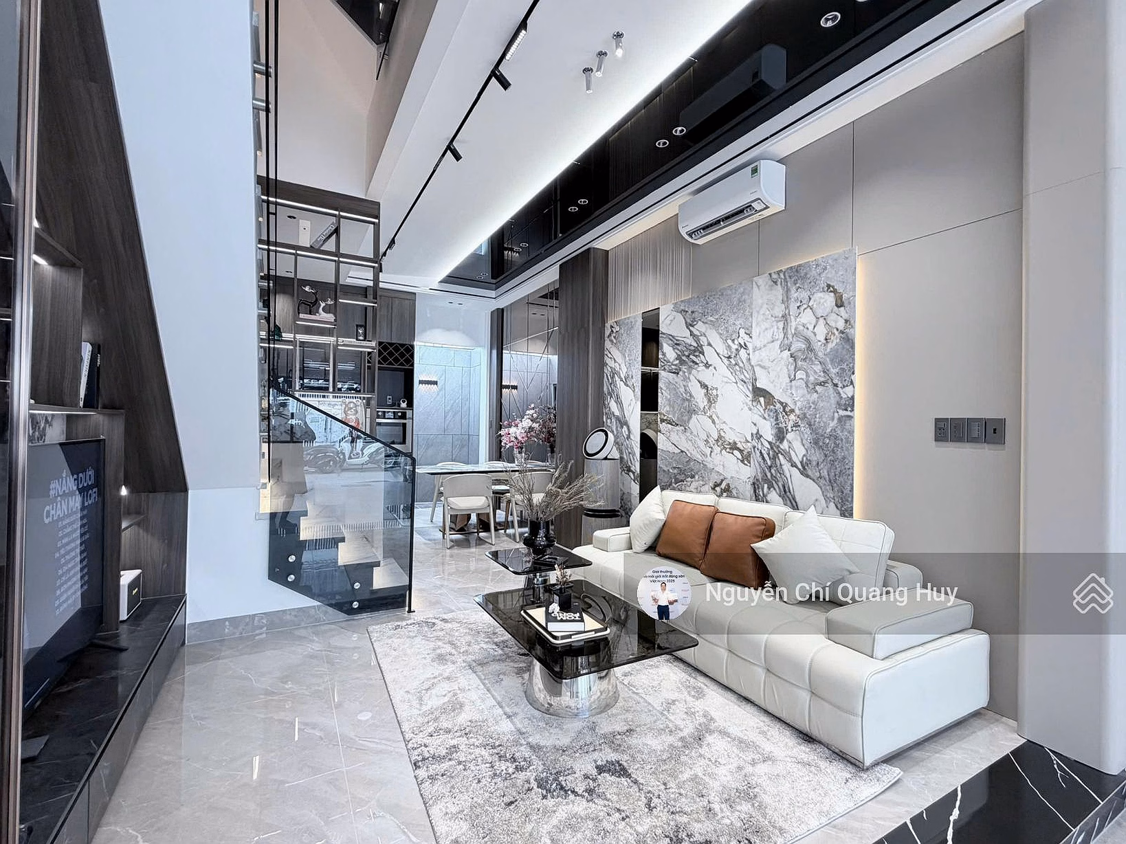 Newly built townhouse - high-class residential area - 8m traffic road 1979 Huynh Tan Phat - 4m x 13m price 9.65 billion