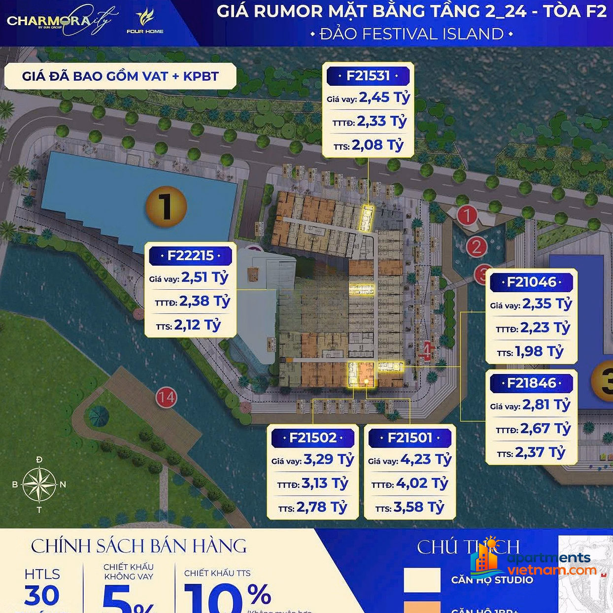 Selling the hottest Festival Island apartment in Charmora City