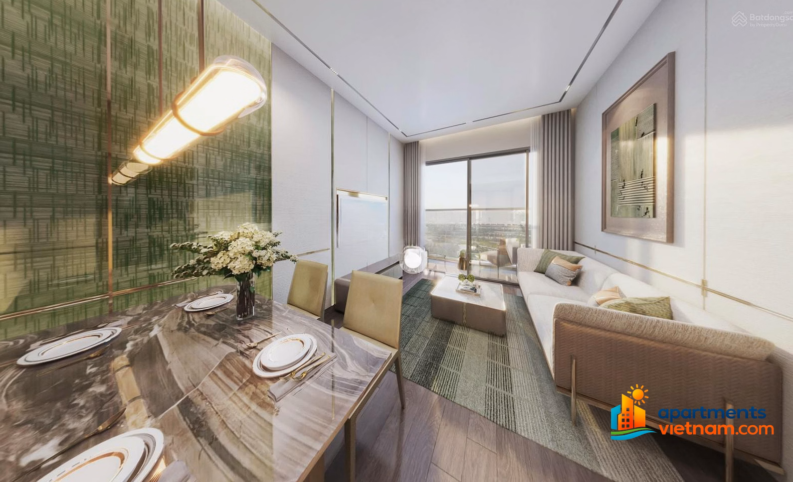 Selling 2N 58m2 apartment for only 54 million/m2, cheapest in The Parkland, only 20% to sign sales contract, interest rate 0% for 3 years, next 2 years 6%