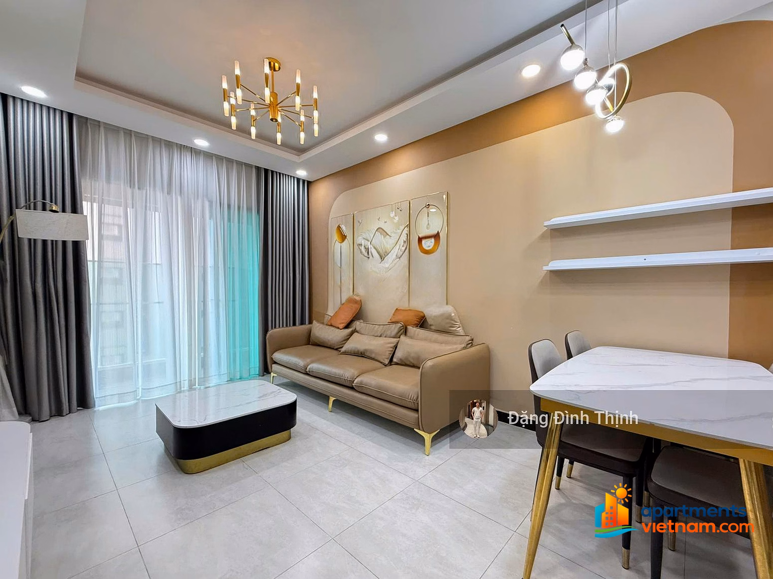 For Rent: DeLaSol 2BR 2BA, 84m², New 100%, Balcony River View, Ben Van Don, Quan 4 Near Q1 Q3, Call 0775 924 ***