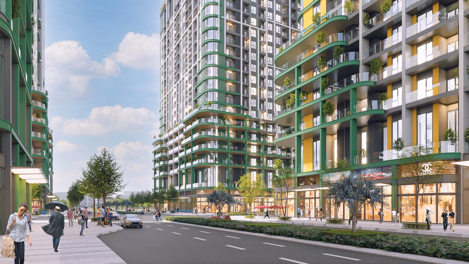 For only 2.7 billion, own a 1 bedroom + 1 apartment (98.2 m2) with garden, buy directly from CDT