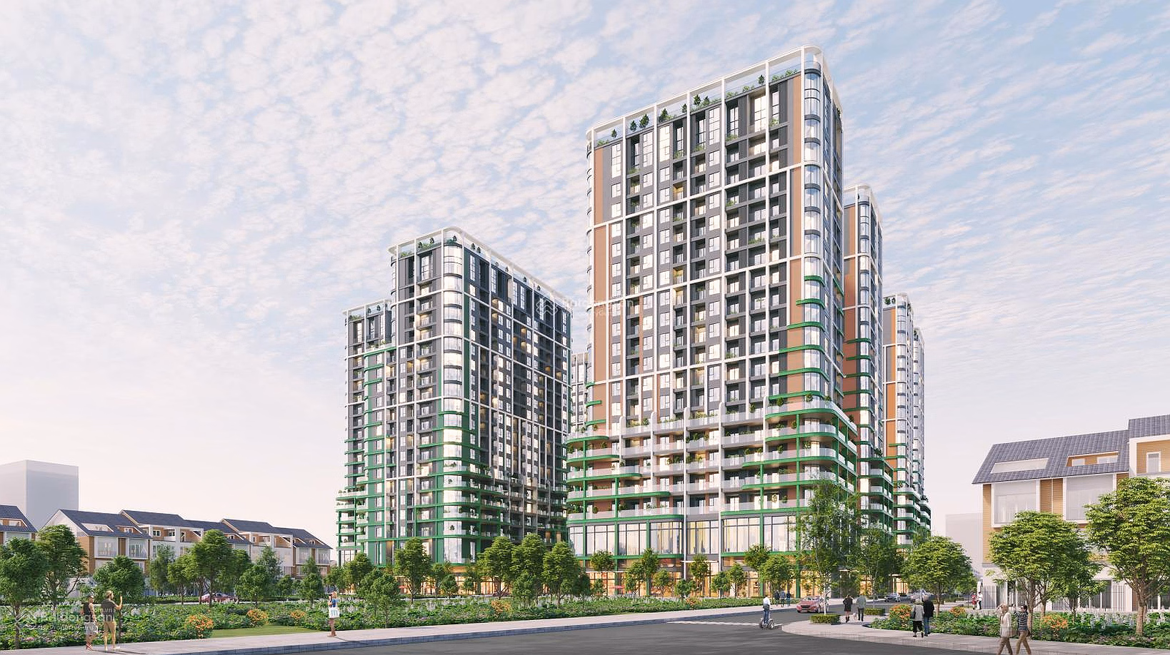 For only 2.7 billion, own a 1 bedroom + 1 apartment (98.2 m2) with garden, buy directly from CDT