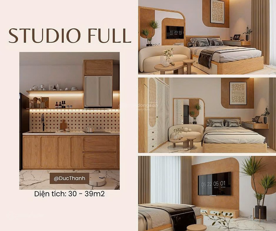 Owner's cart for renting studio, 1 bedroom, 2 bedroom, 3 bedroom, duplex, business premises, only from 4 million