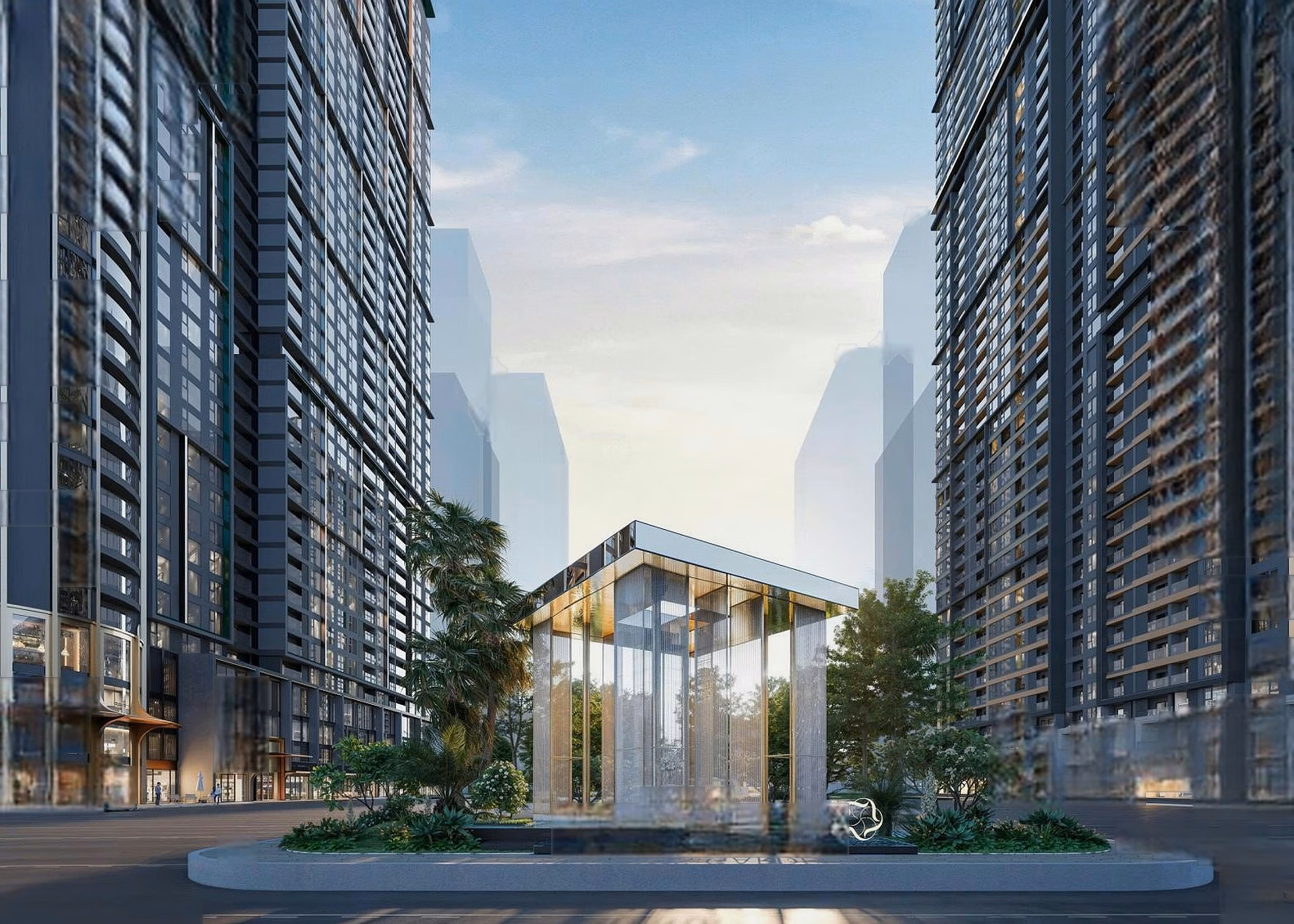 Selling a 3-bedroom corner apartment on axis 08, 15, 15A with a beautiful view of the project's interior. Area 96m - 105m - 115m2***