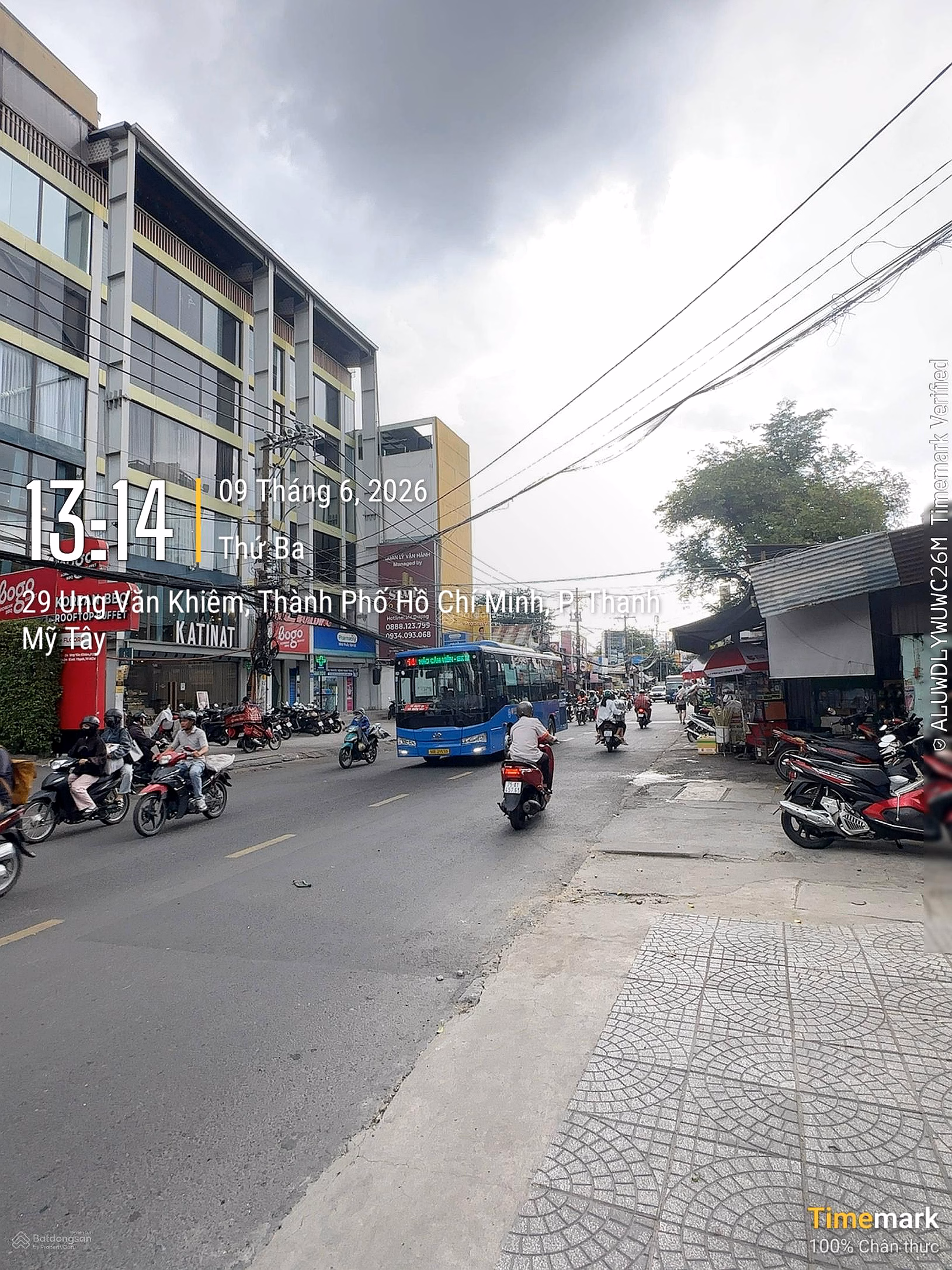 100% new office building for rent at 29 Ung Van Khiem Ward, Thanh My West, 9-storey basement 8x35m, HHMG 1 month