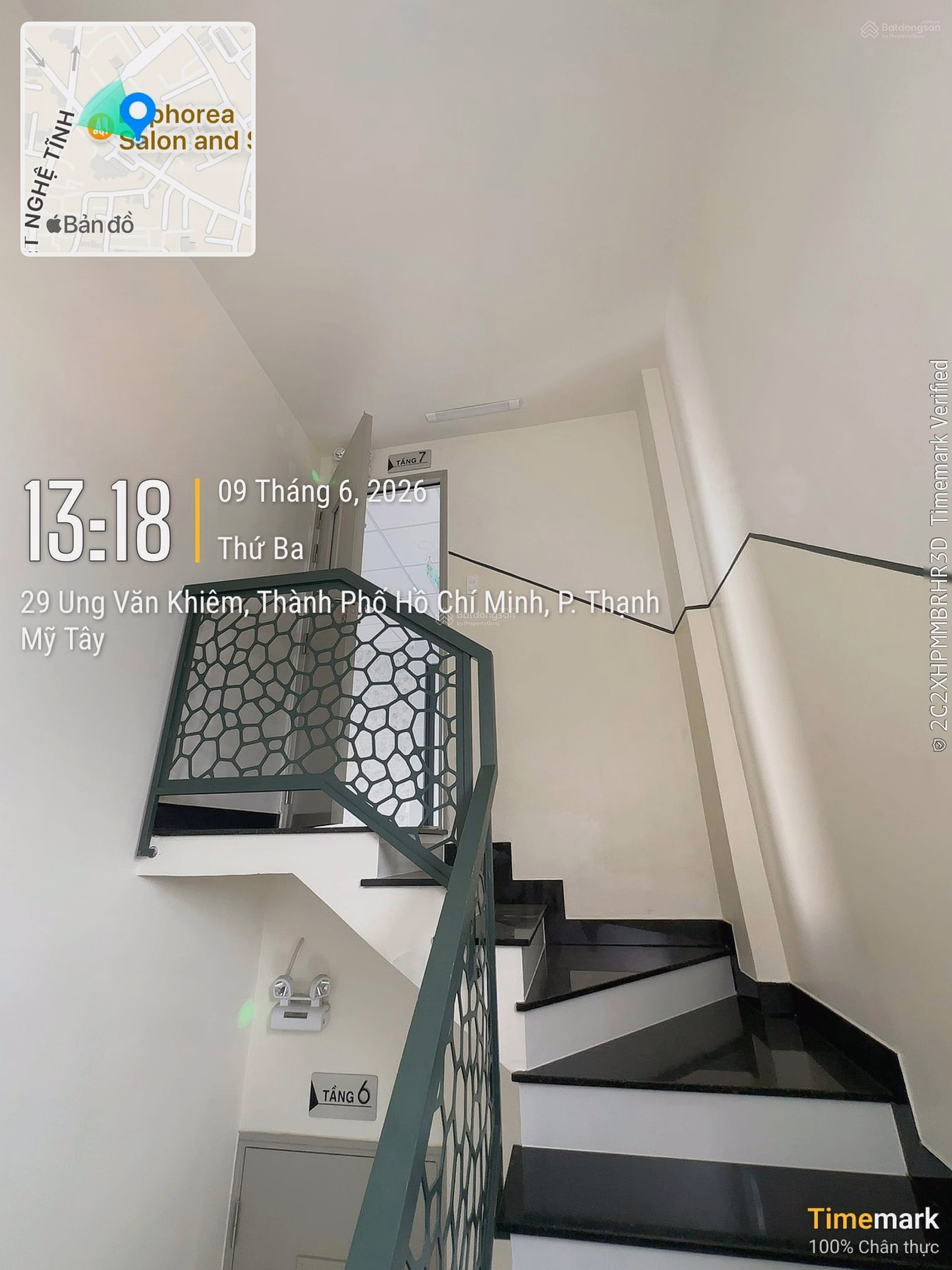 100% new office building for rent at 29 Ung Van Khiem Ward, Thanh My West, 9-storey basement 8x35m, HHMG 1 month