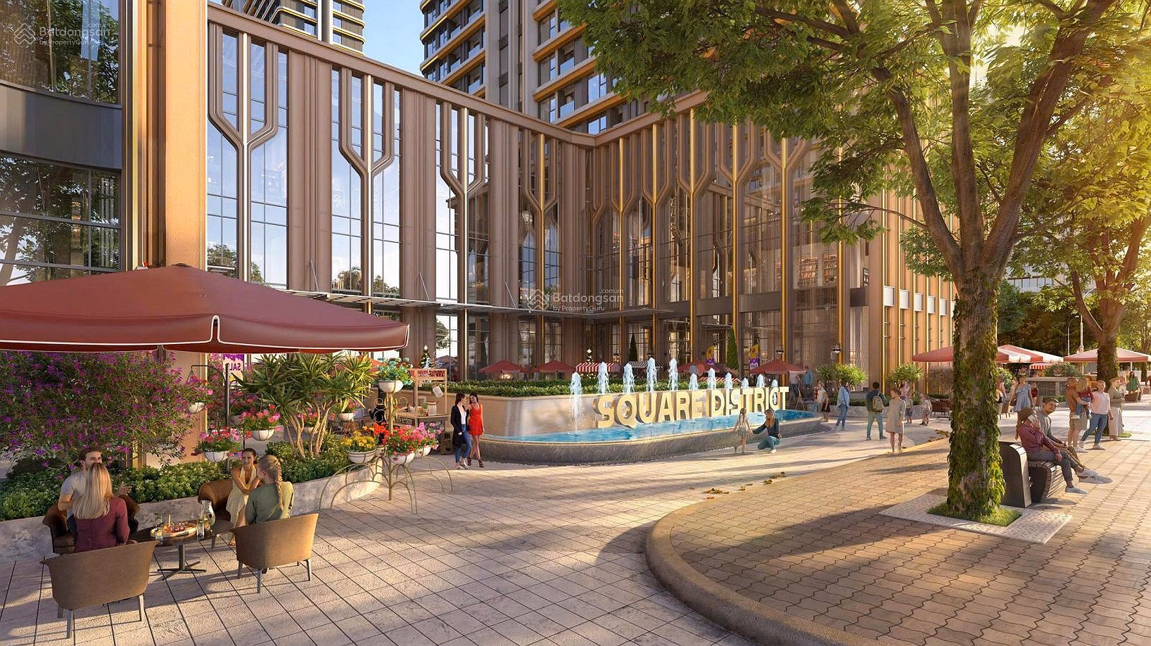 2 bedroom apartment along the river, view of Capital Square BRG park. Adjacent to Vincom, getting house next year