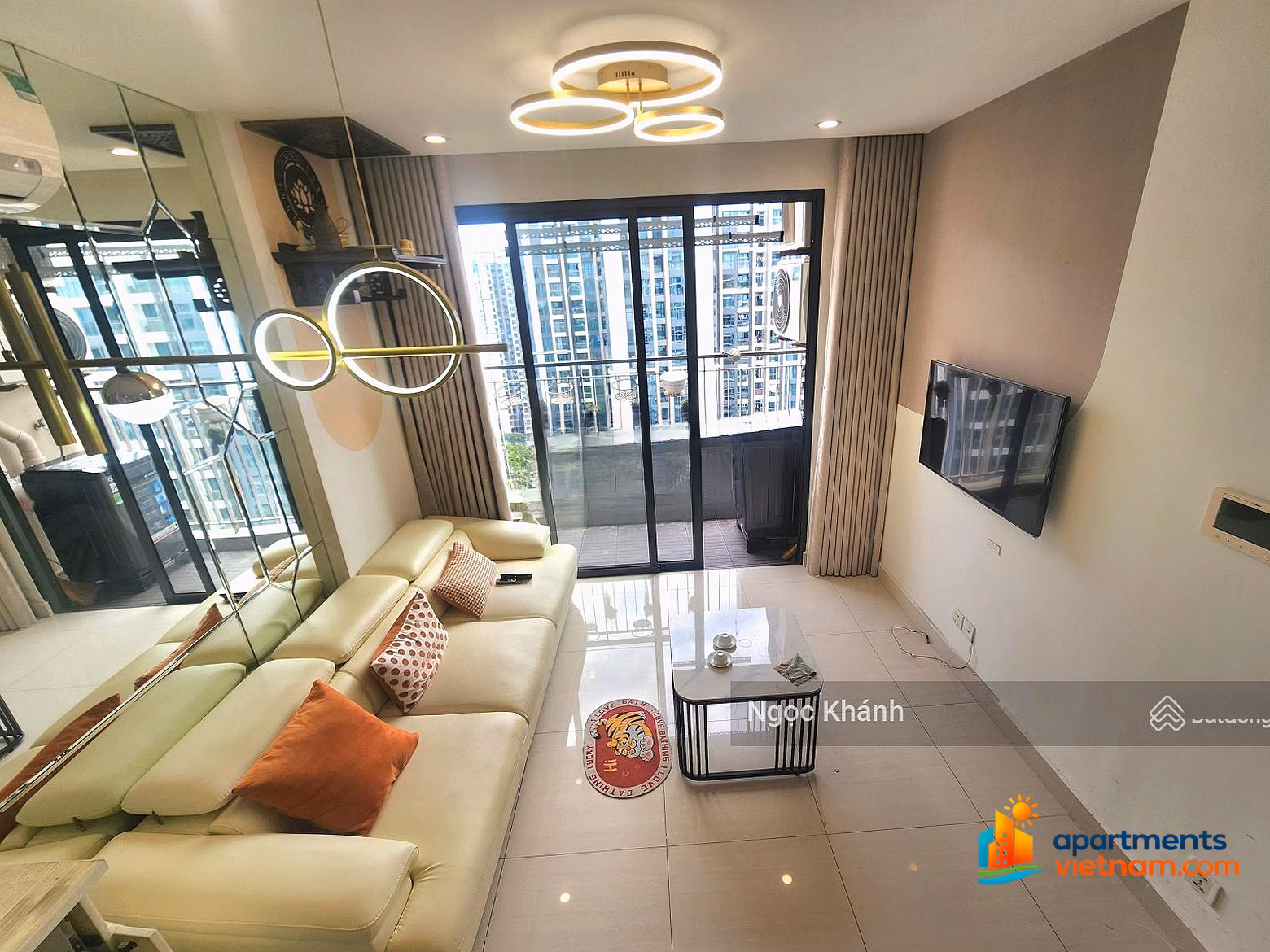 6.5 million to rent a 1N+ fully furnished apartment near TechnoPark & ​​VinUni at the best price in the segment