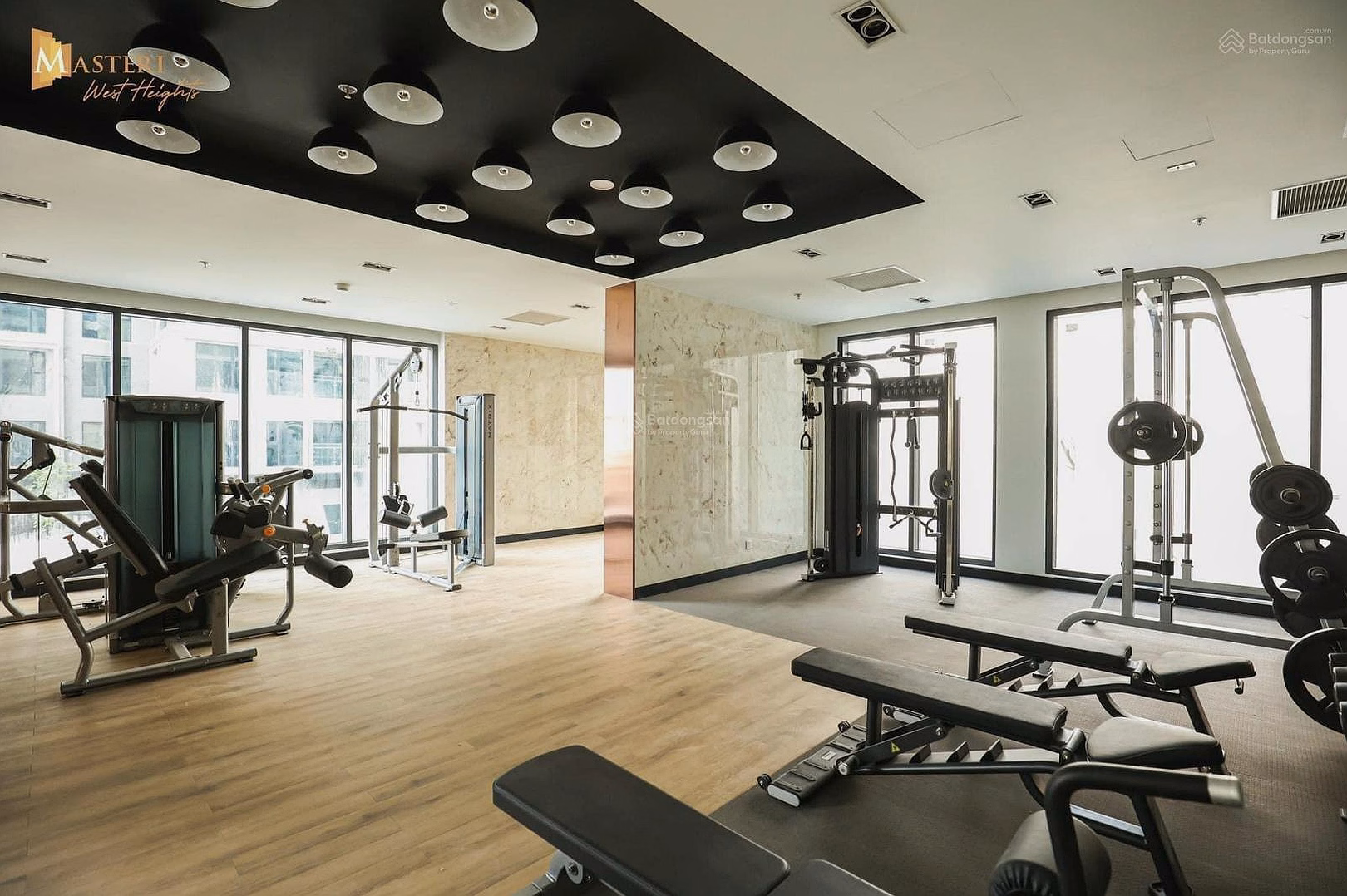 Rare product 1 bedroom + 48m2, widest in the segment - Full lake view - Full furniture in building A - Masteri West Heights